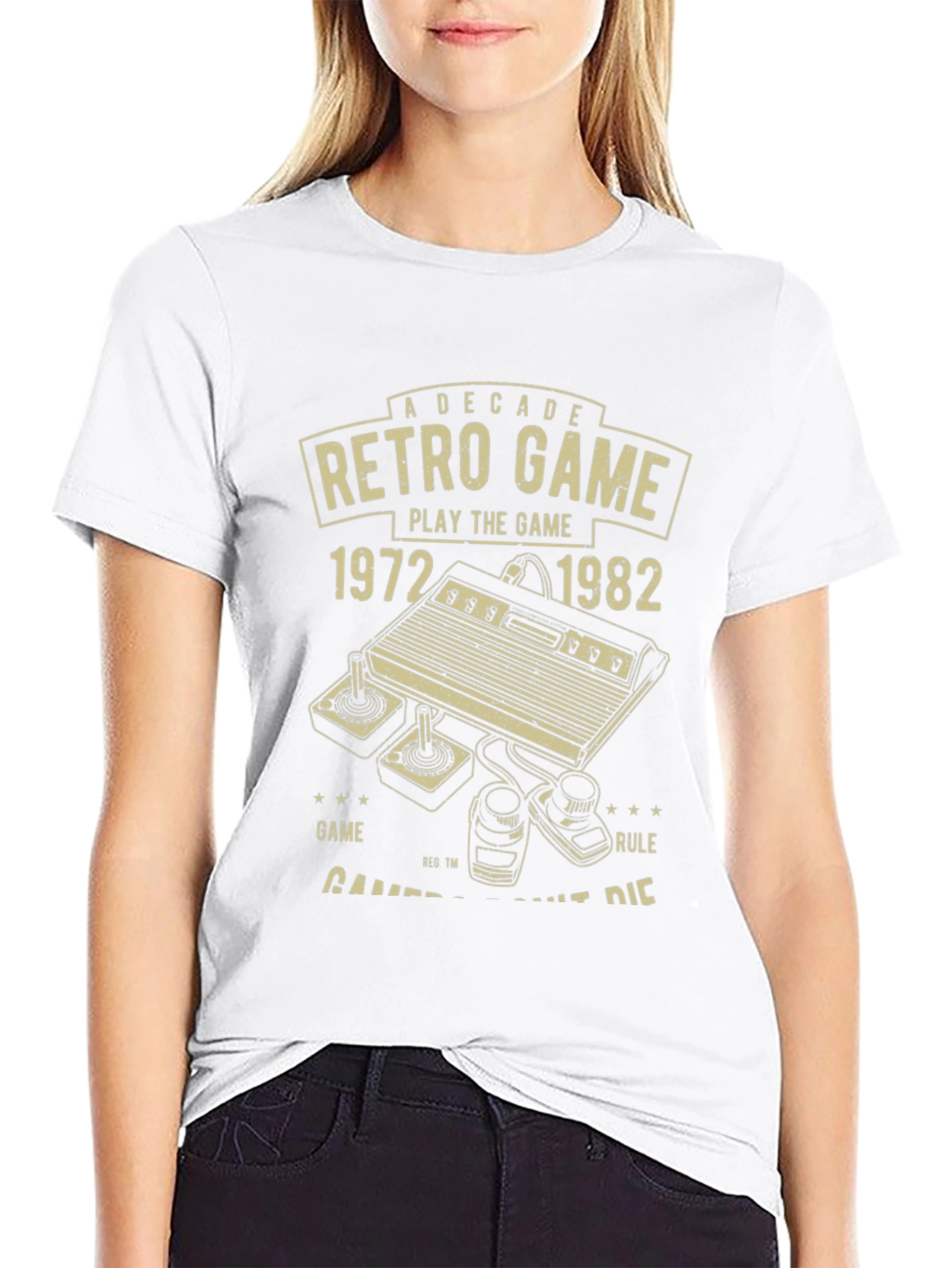 Retro Game T-Shirt - Classic Console Design