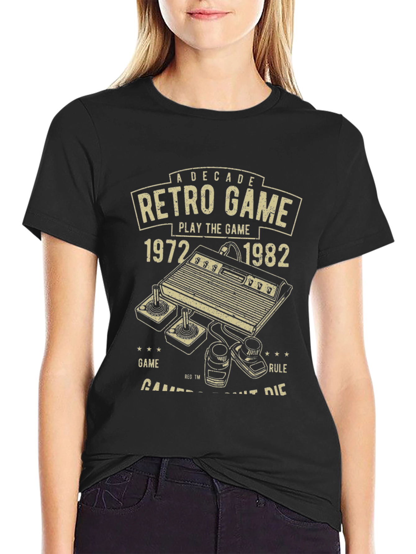Retro Game T-Shirt - Classic Console Design