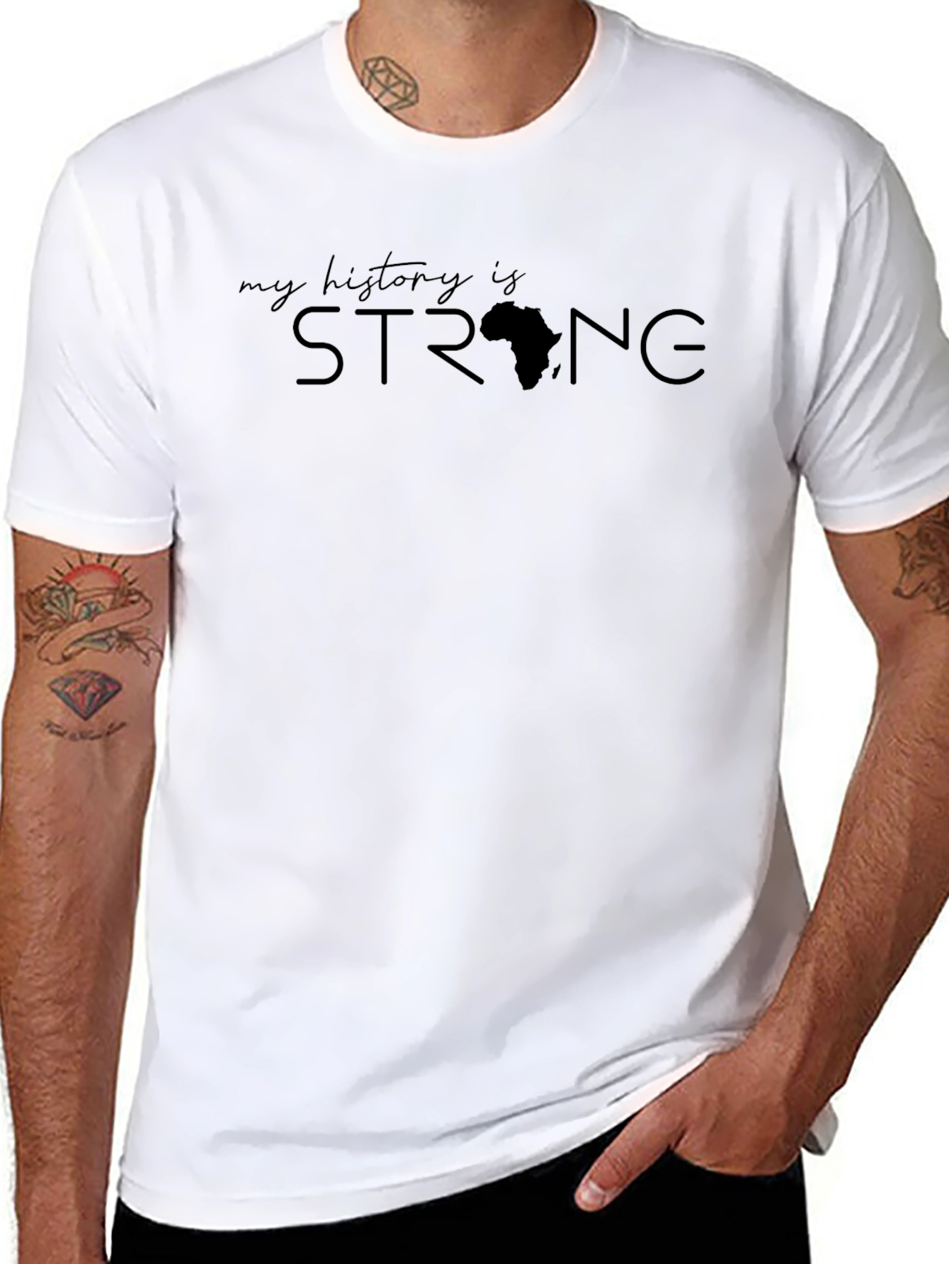 My History Is Strong Africa T-Shirt