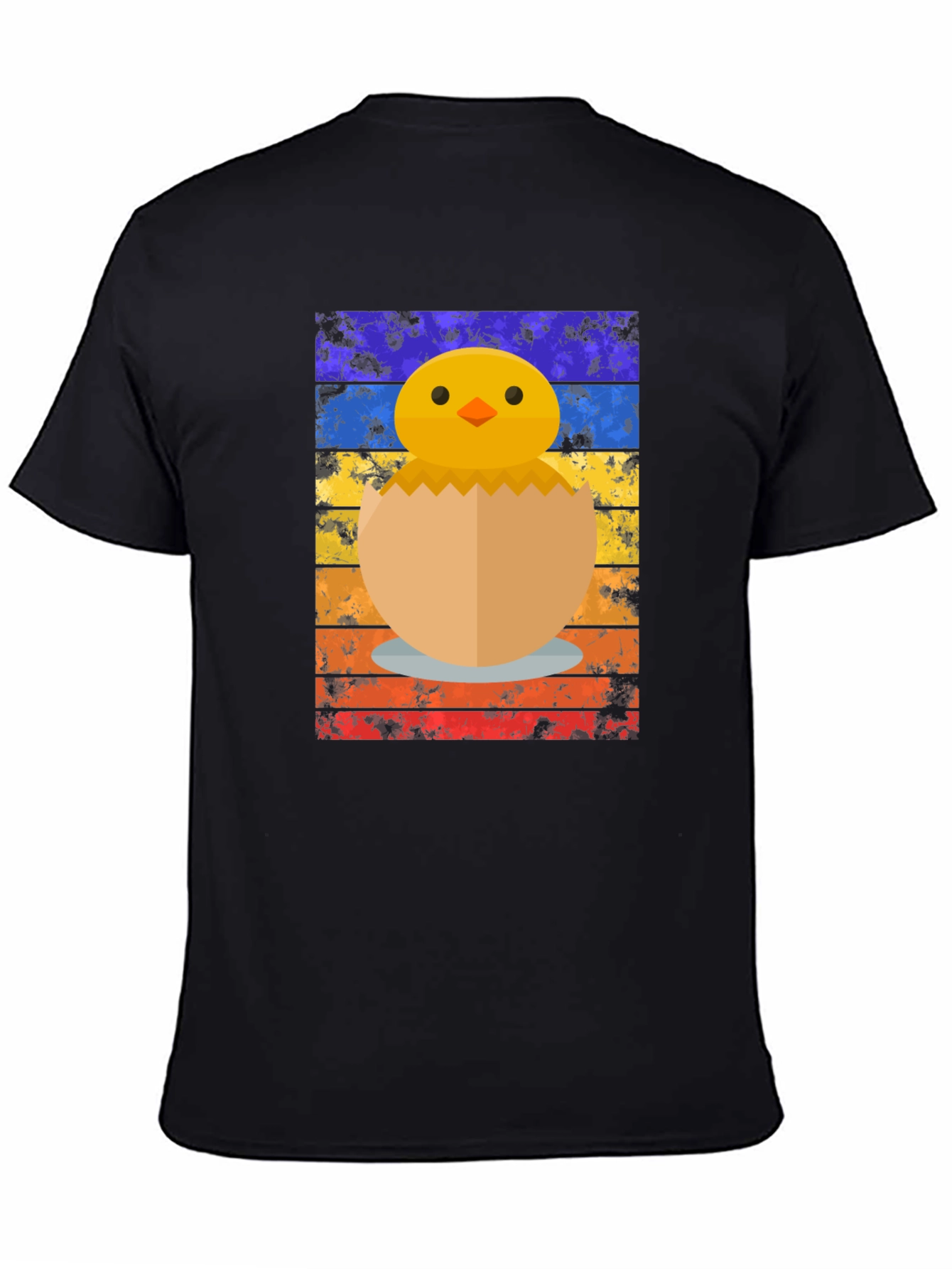 Retro Chick in Egg T-Shirt