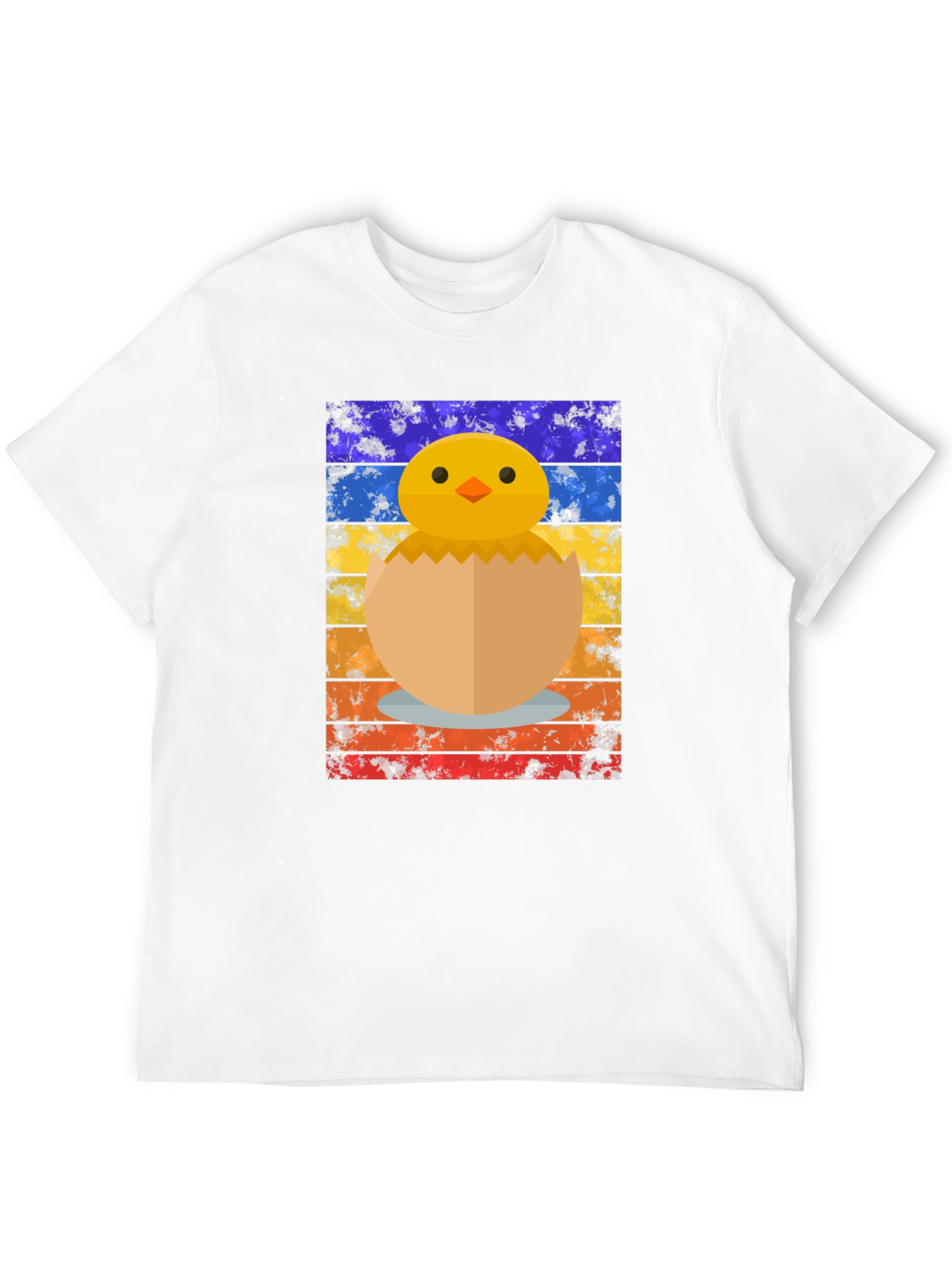 Retro Chick in Egg T-Shirt