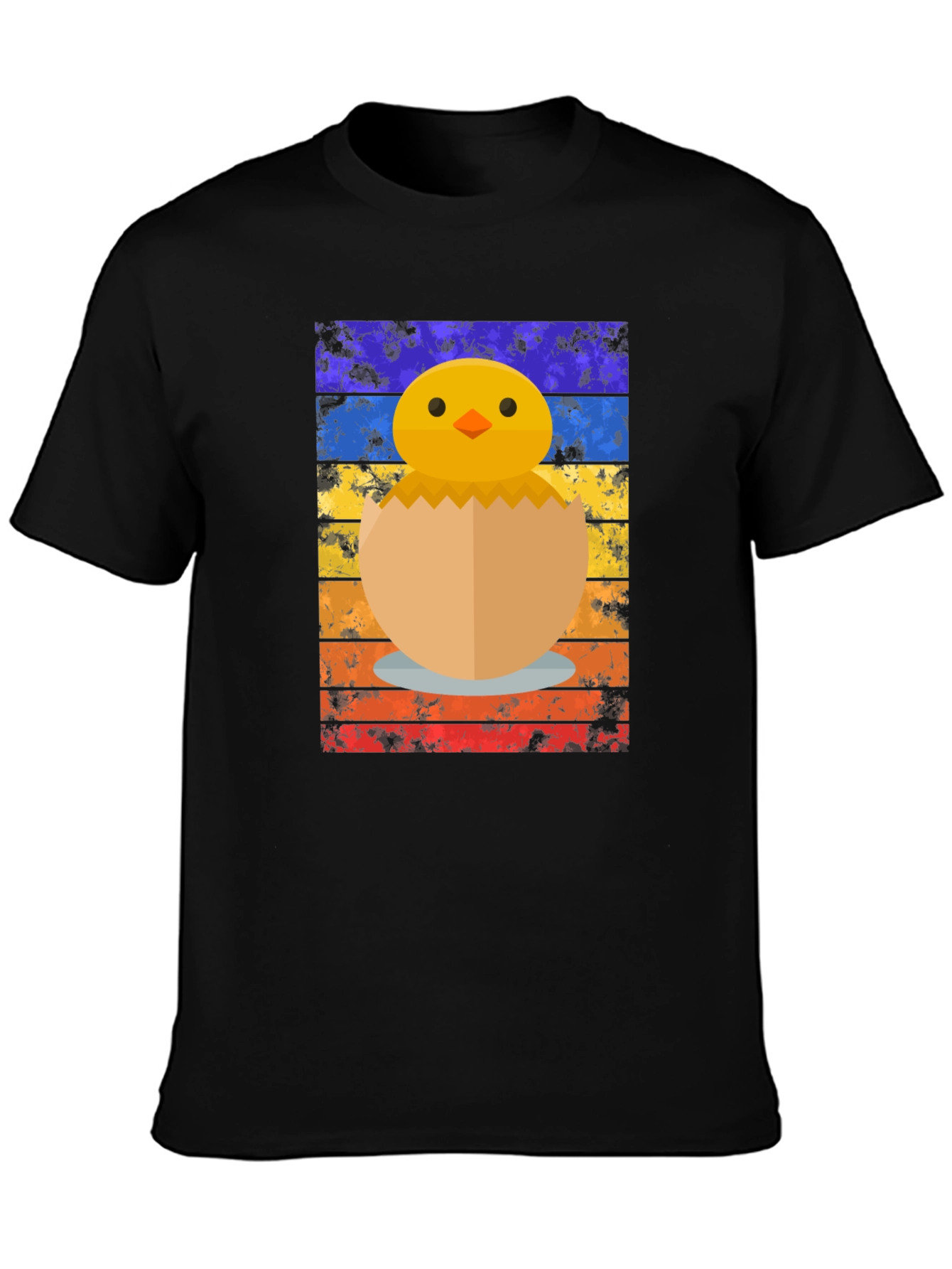 Retro Chick in Egg T-Shirt