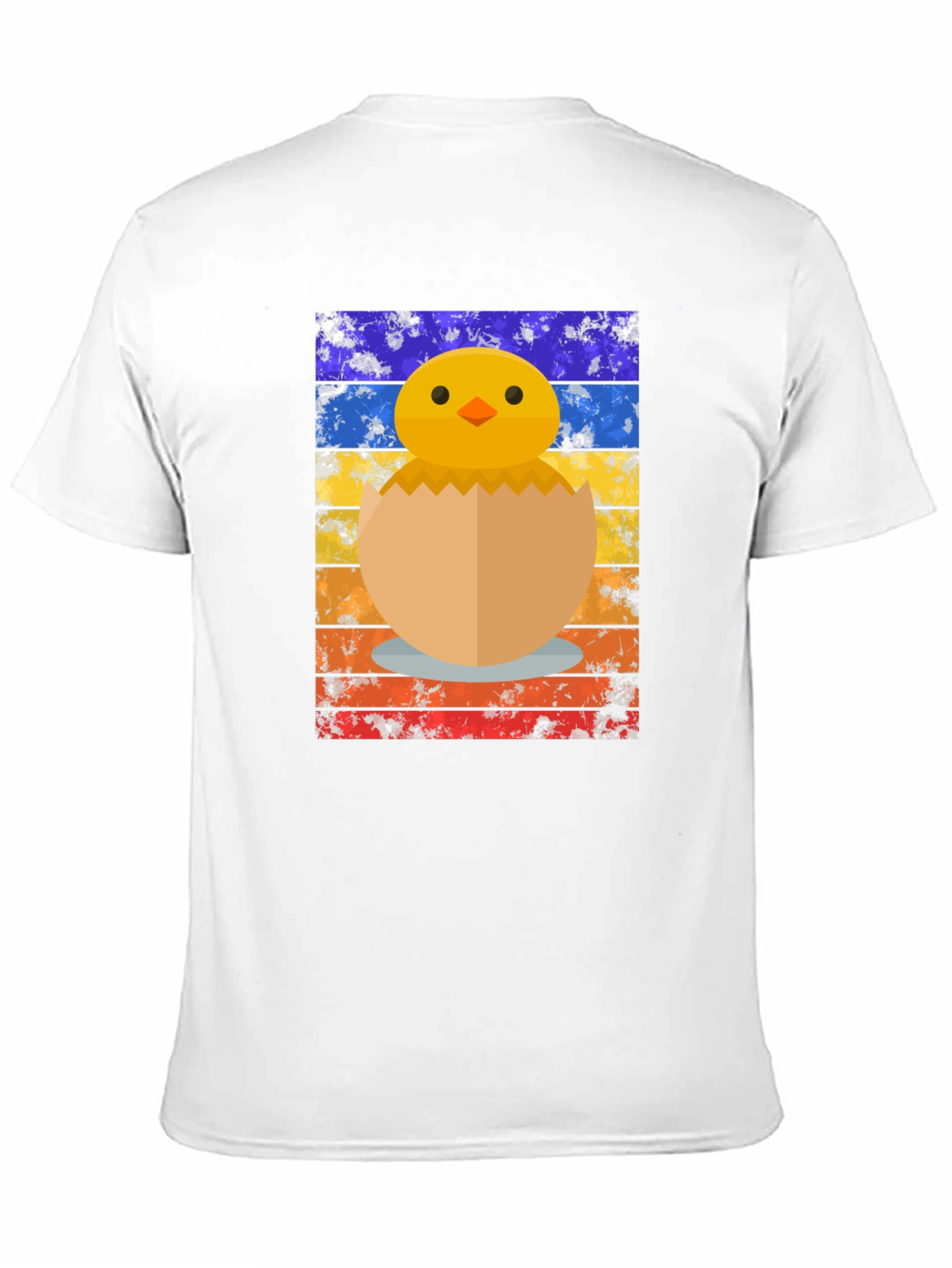 Retro Chick in Egg T-Shirt