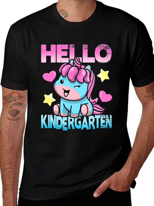 Hello Kindergarten Unicorn T-Shirt