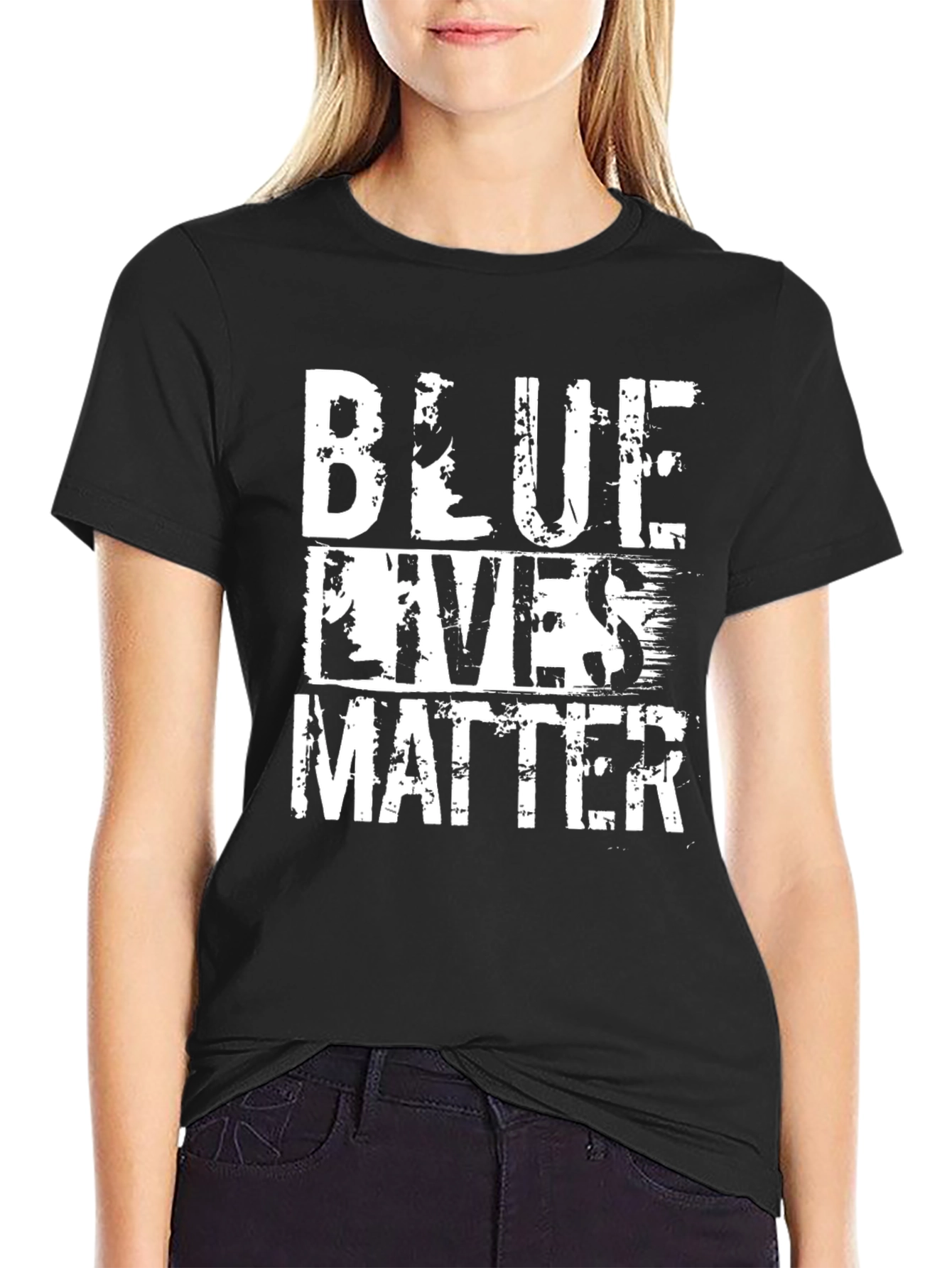 Blue Lives Matter Graphic Tee