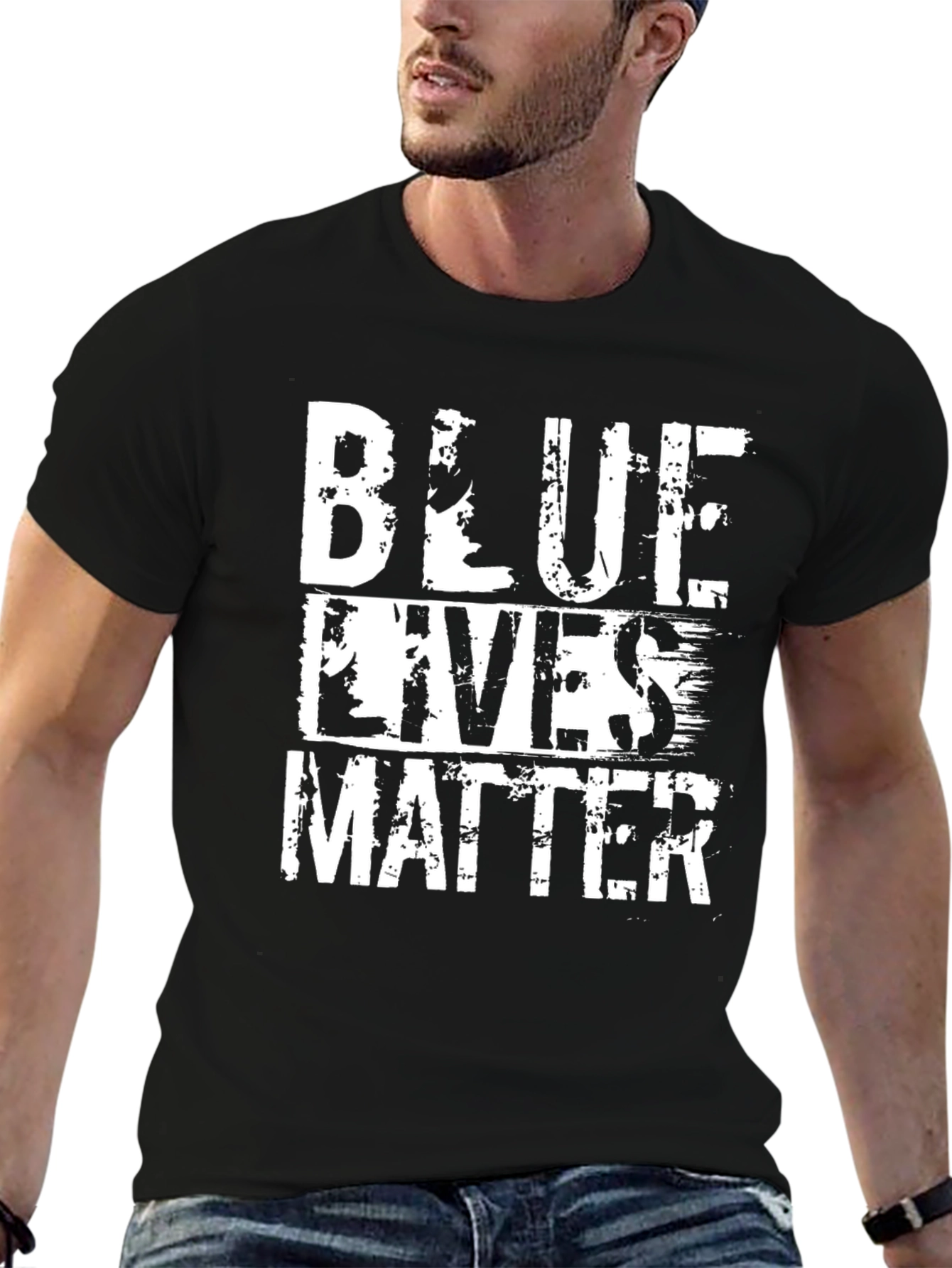 Blue Lives Matter Graphic Tee