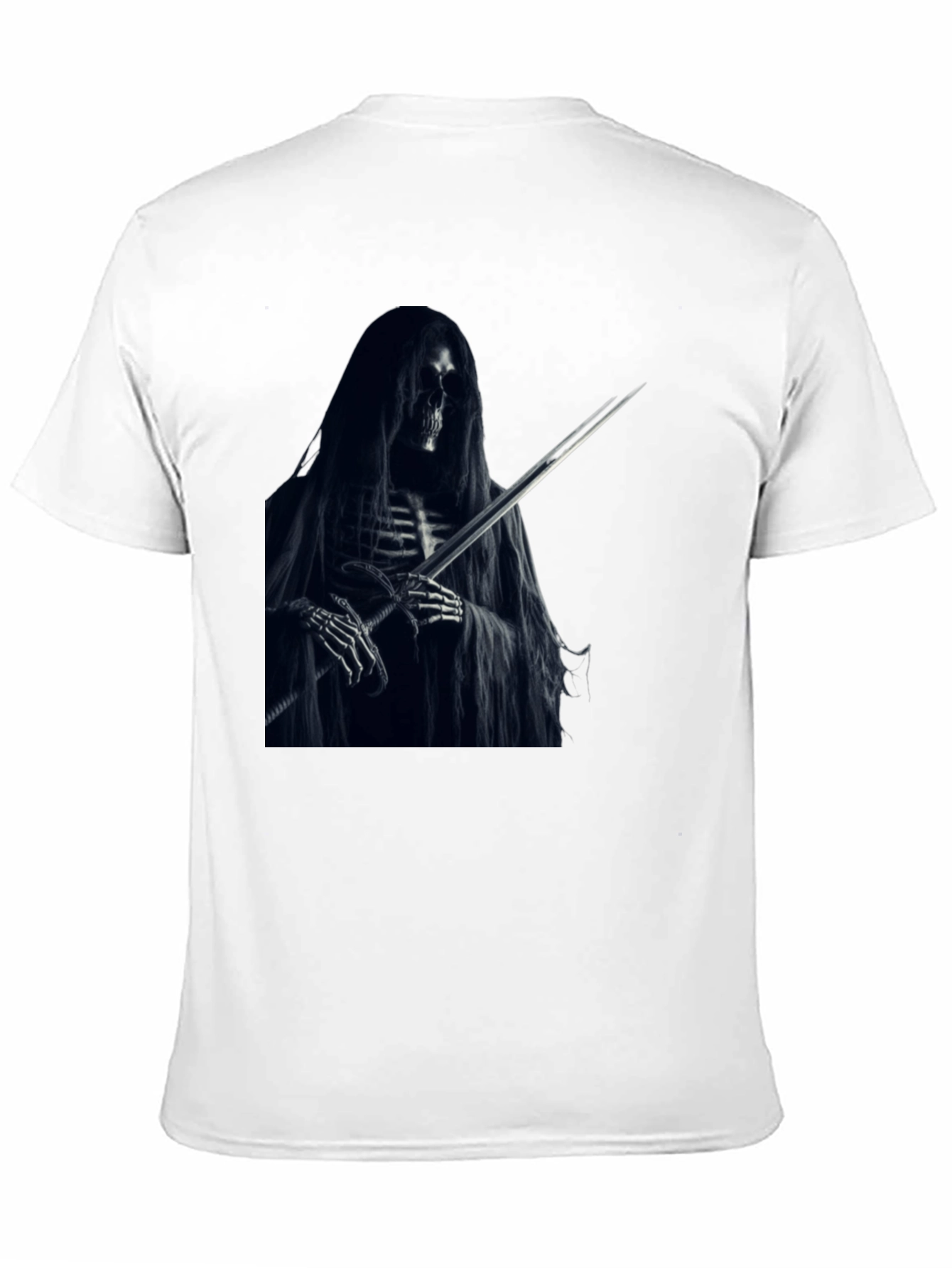 Grim Reaper Graphic Black T-Shirt