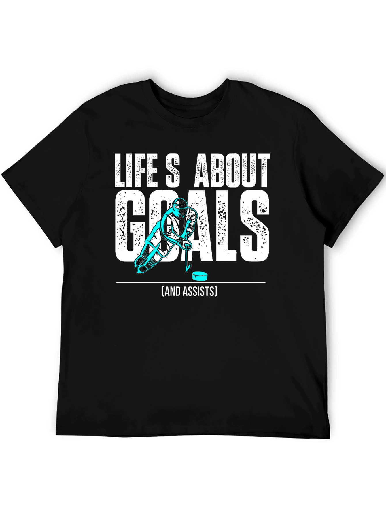 Hockey Goals and Assists Graphic T-Shirt