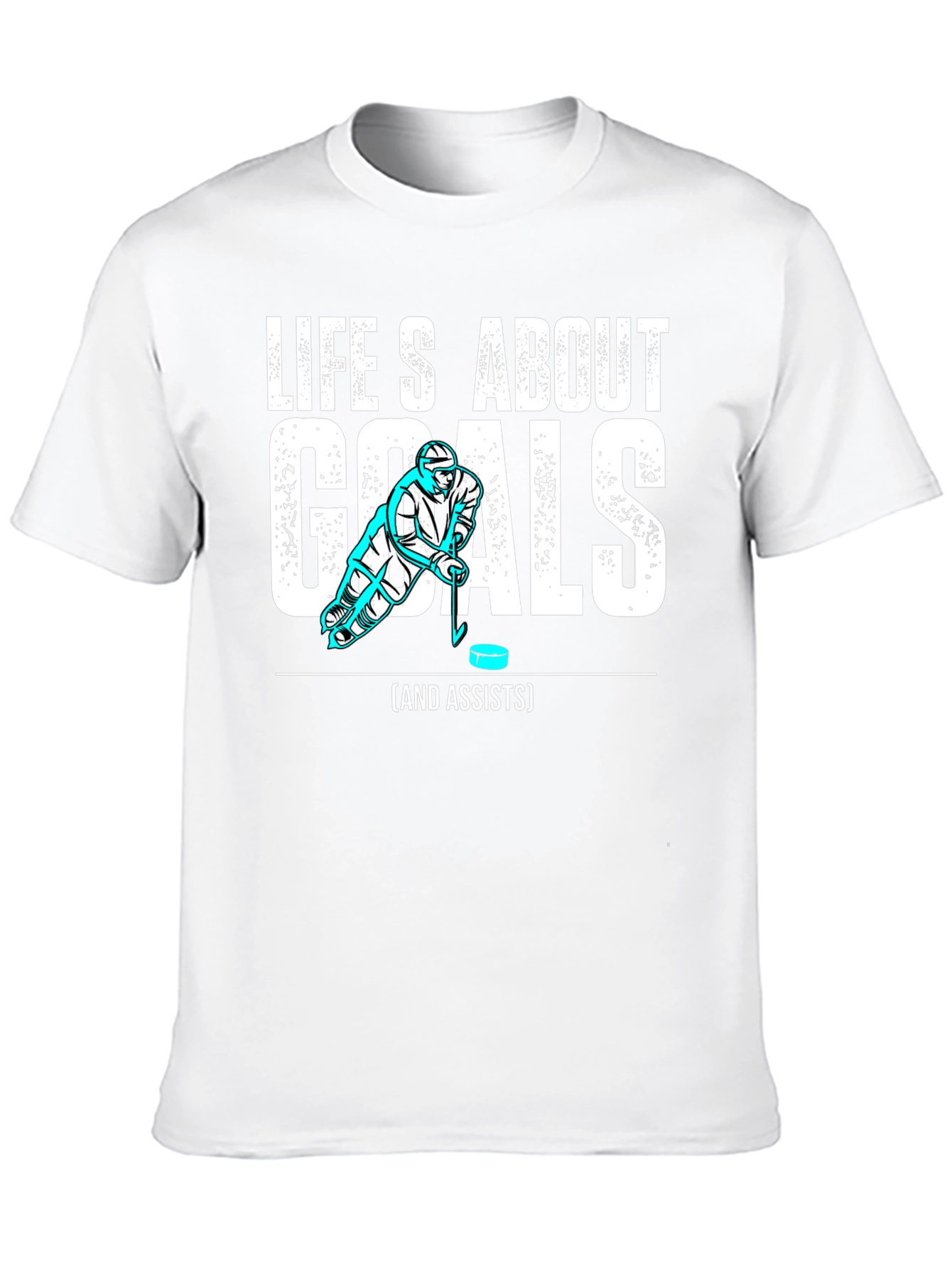 Hockey Goals and Assists Graphic T-Shirt