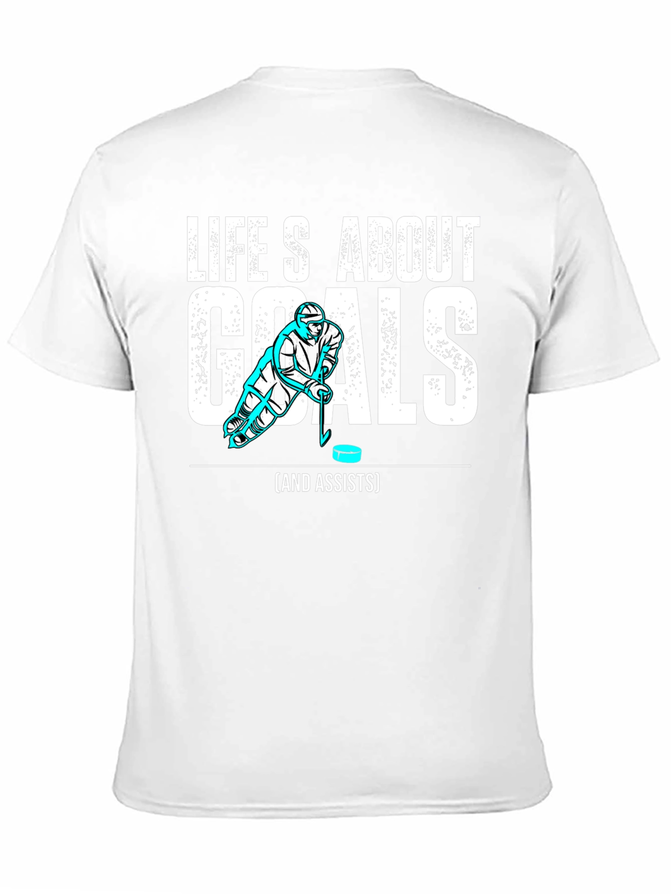 Hockey Goals and Assists Graphic T-Shirt