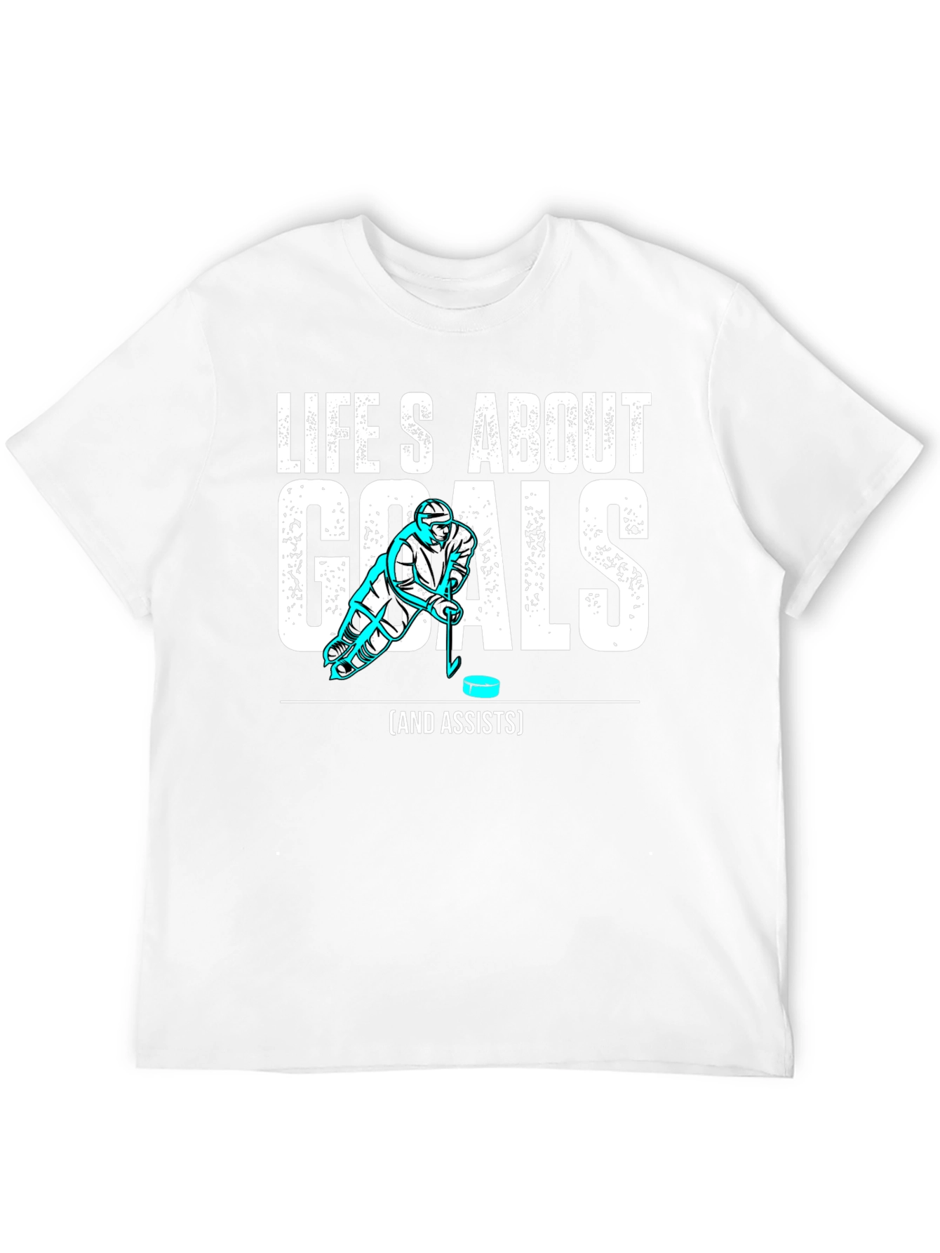 Hockey Goals and Assists Graphic T-Shirt