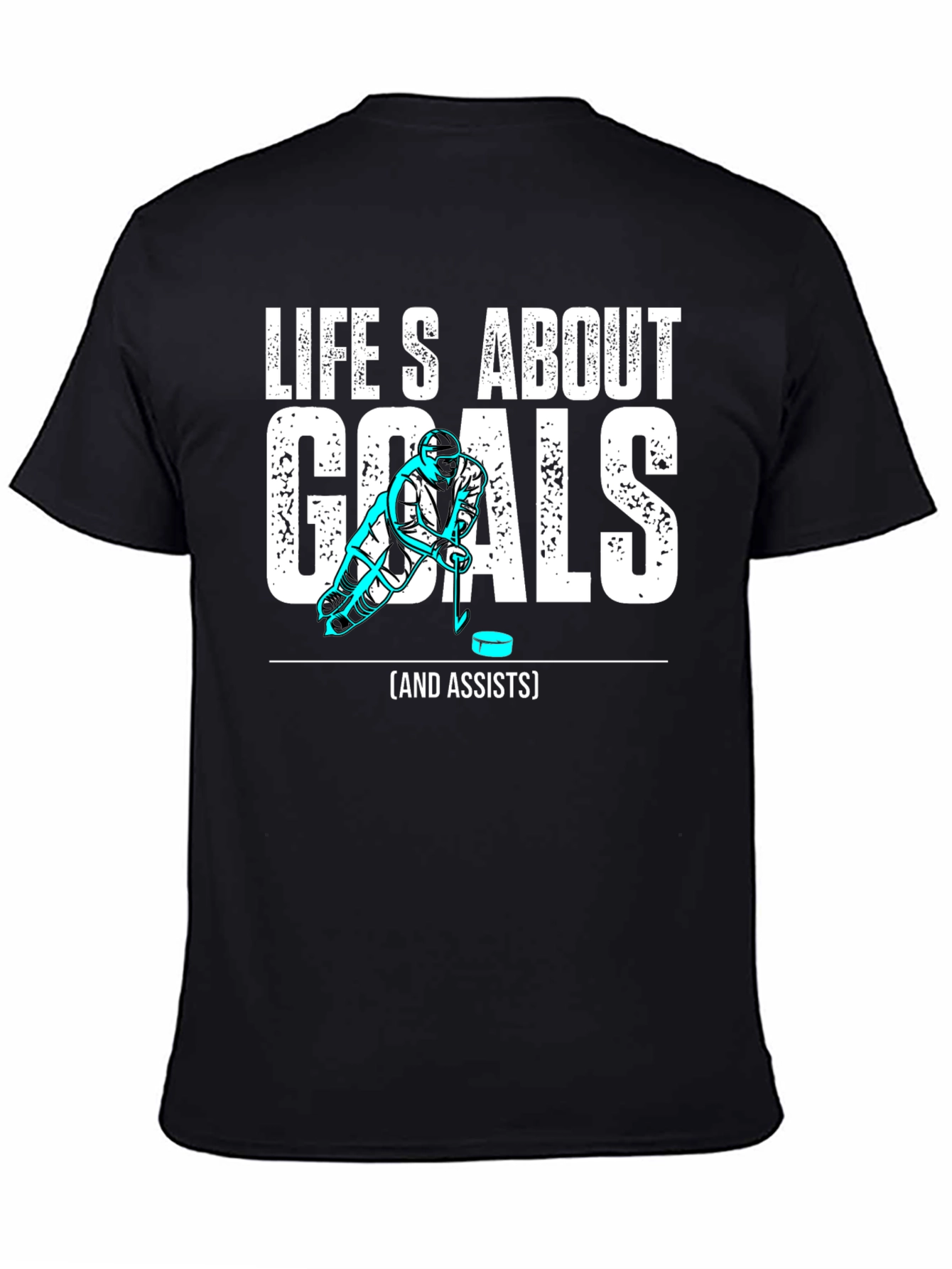 Hockey Goals and Assists Graphic T-Shirt