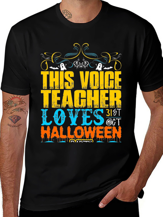 Voice Teacher Halloween T-Shirt