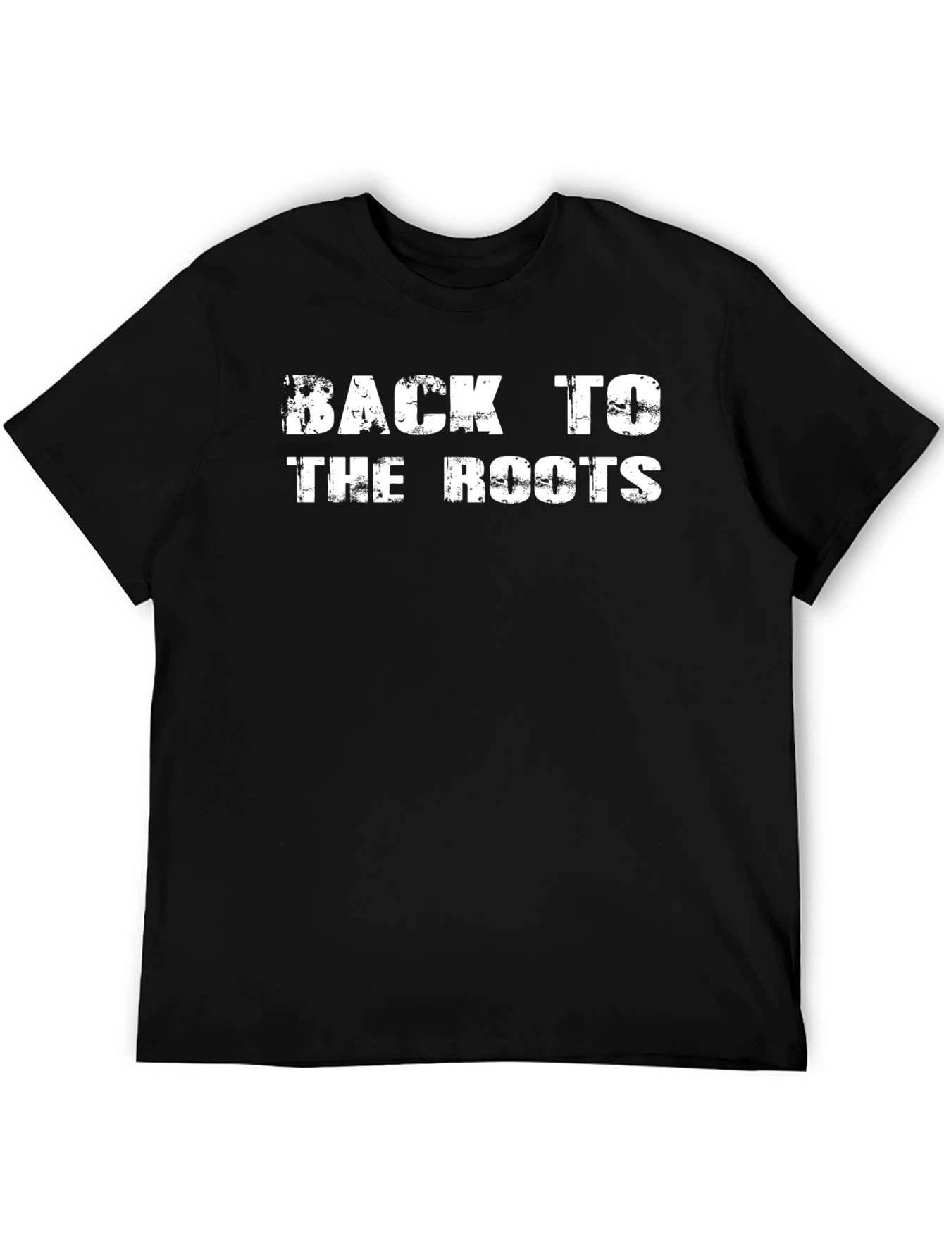 Back to the Roots Graphic Tee - Black