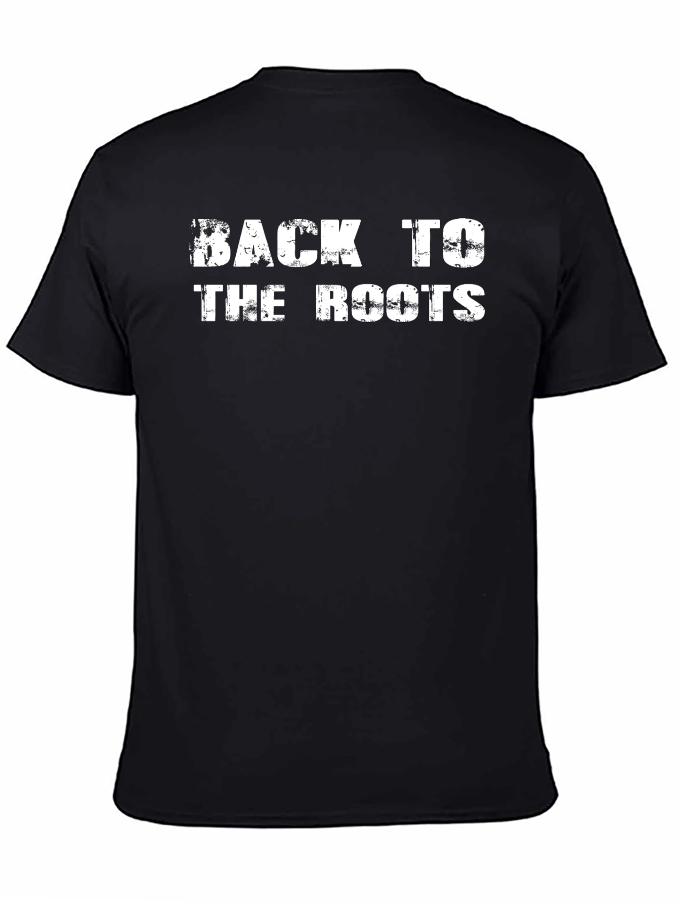 Back to the Roots Graphic Tee - Black