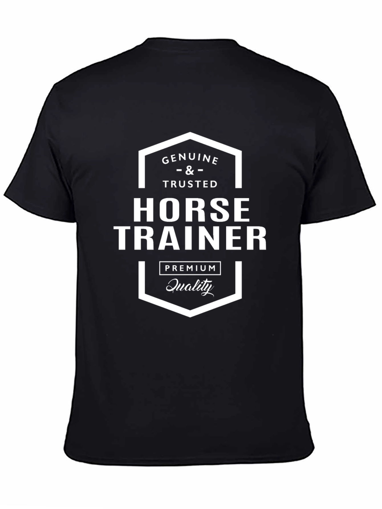 Genuine Horse Trainer Premium Quality Graphic T-Shirt