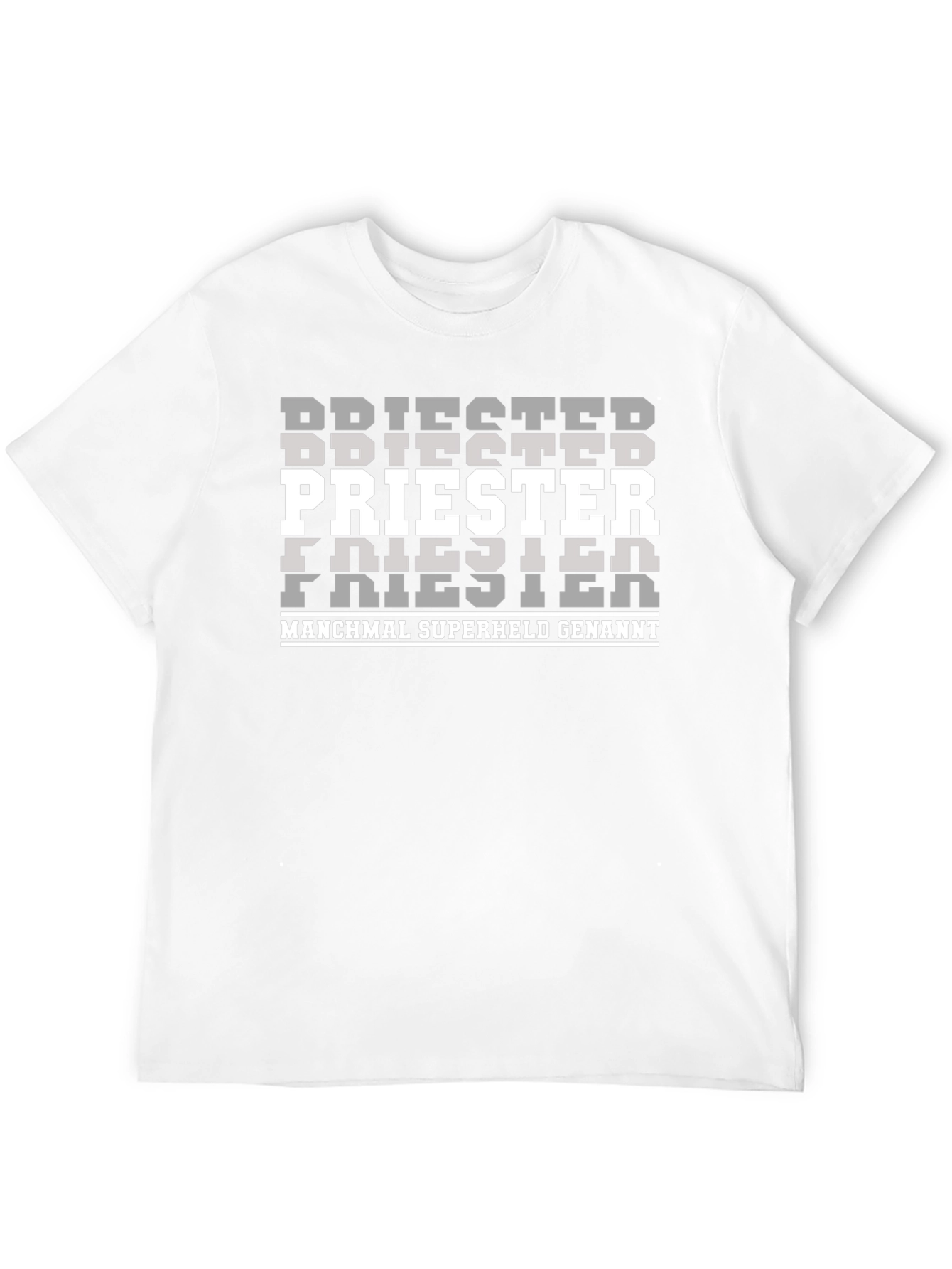 Priester Superheld T-Shirt
