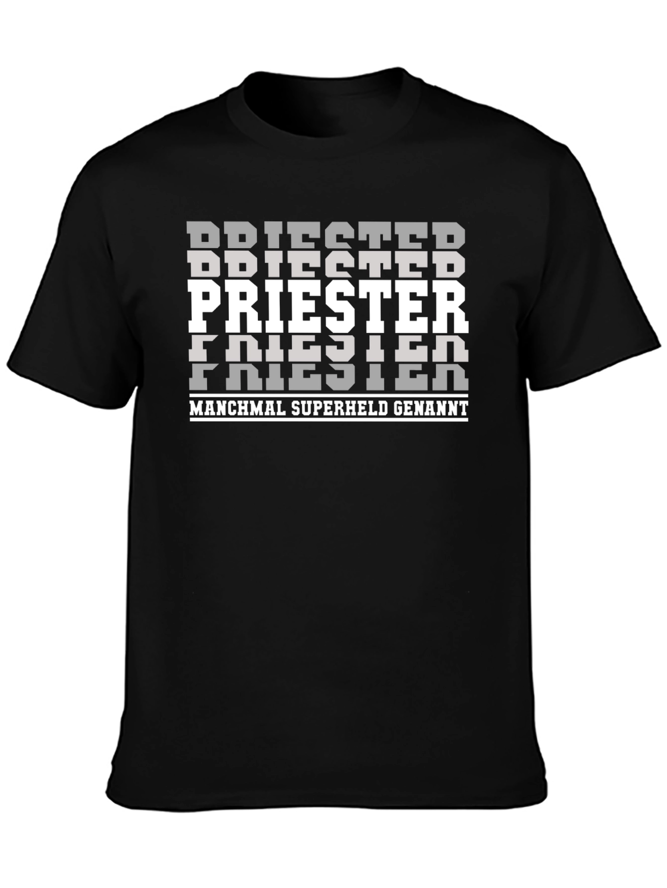 Priester Superheld T-Shirt