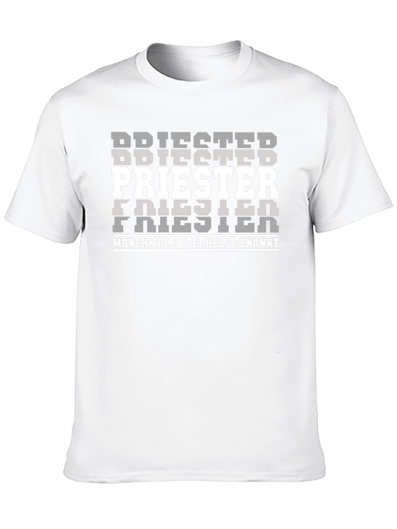 Priester Superheld T-Shirt