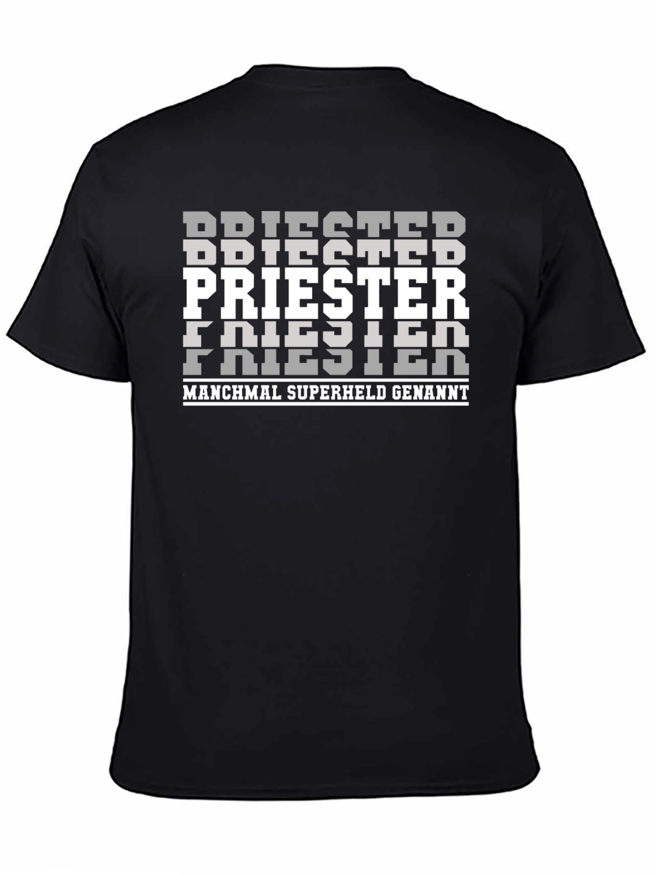 Priester Superheld T-Shirt