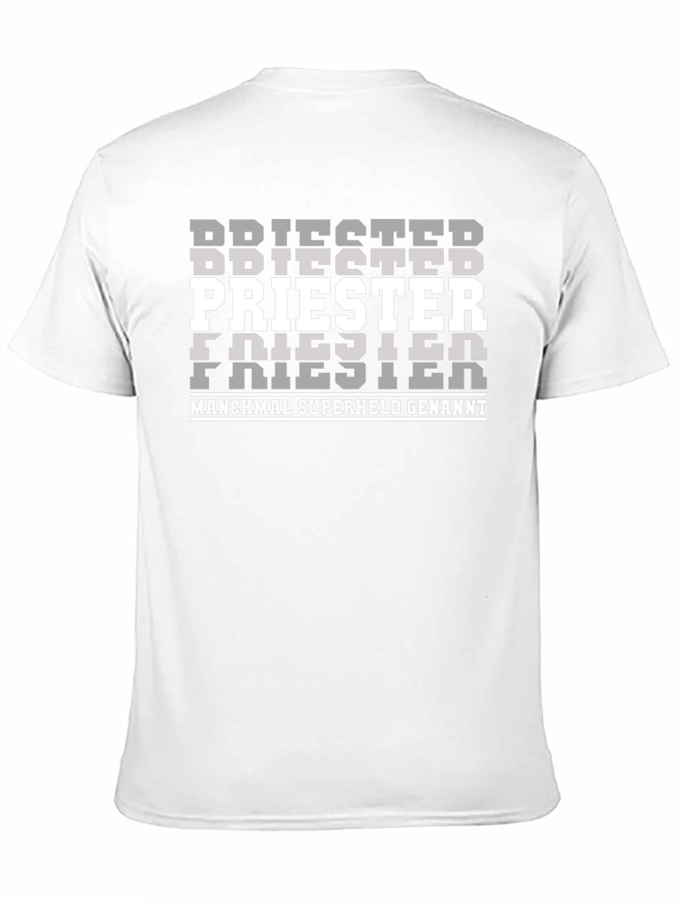 Priester Superheld T-Shirt