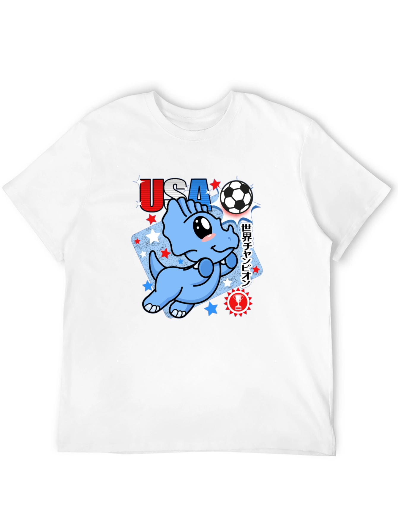 USA Soccer Dinosaur T-Shirt