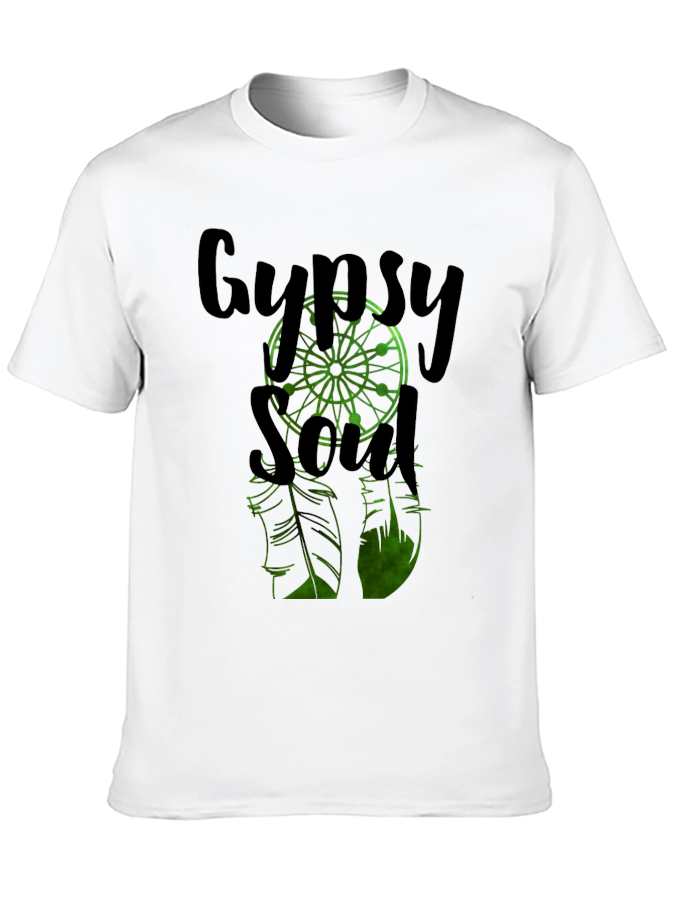 Gypsy Soul Dreamcatcher Graphic Tee - Black