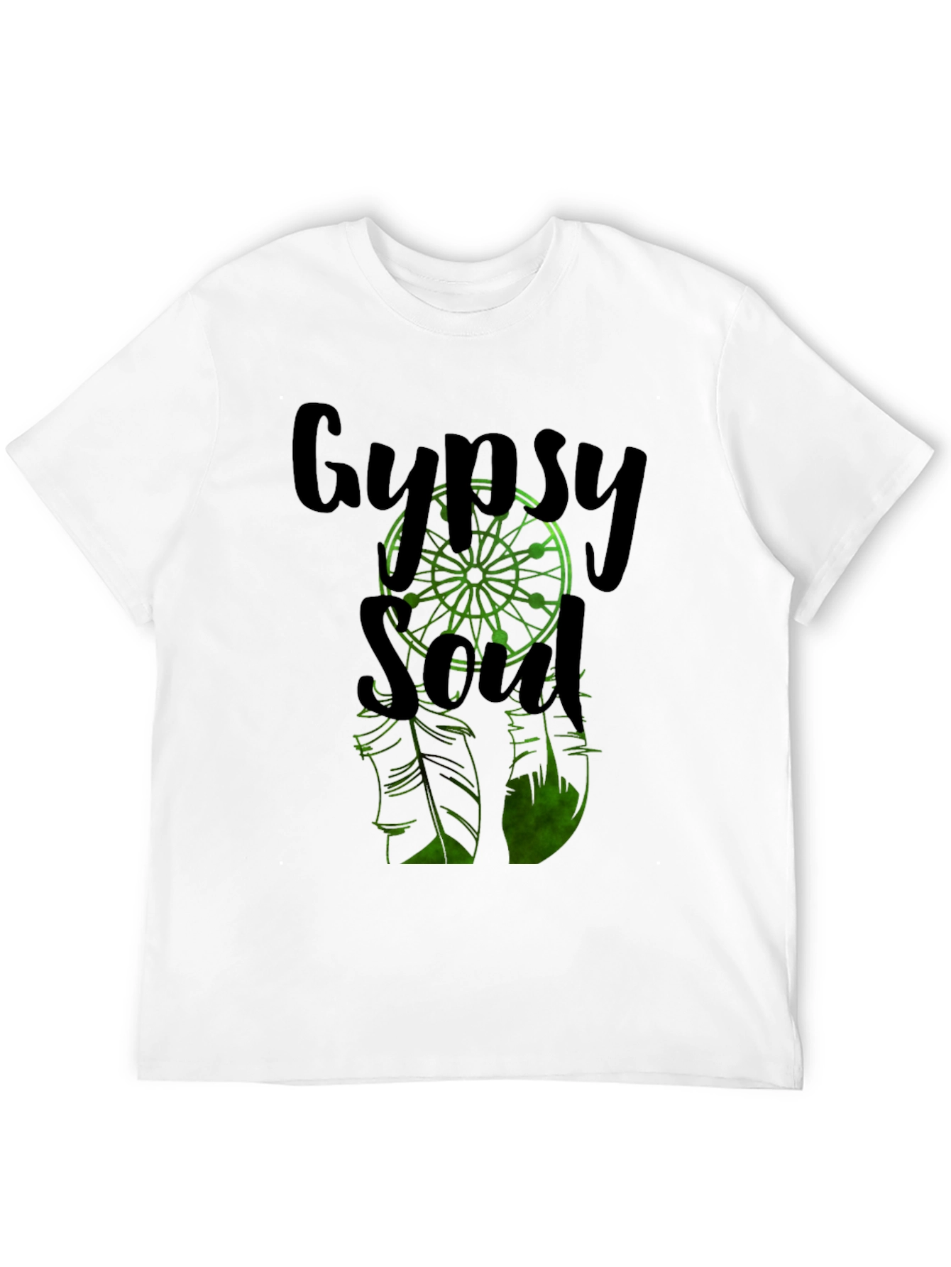 Gypsy Soul Dreamcatcher Graphic Tee - Black