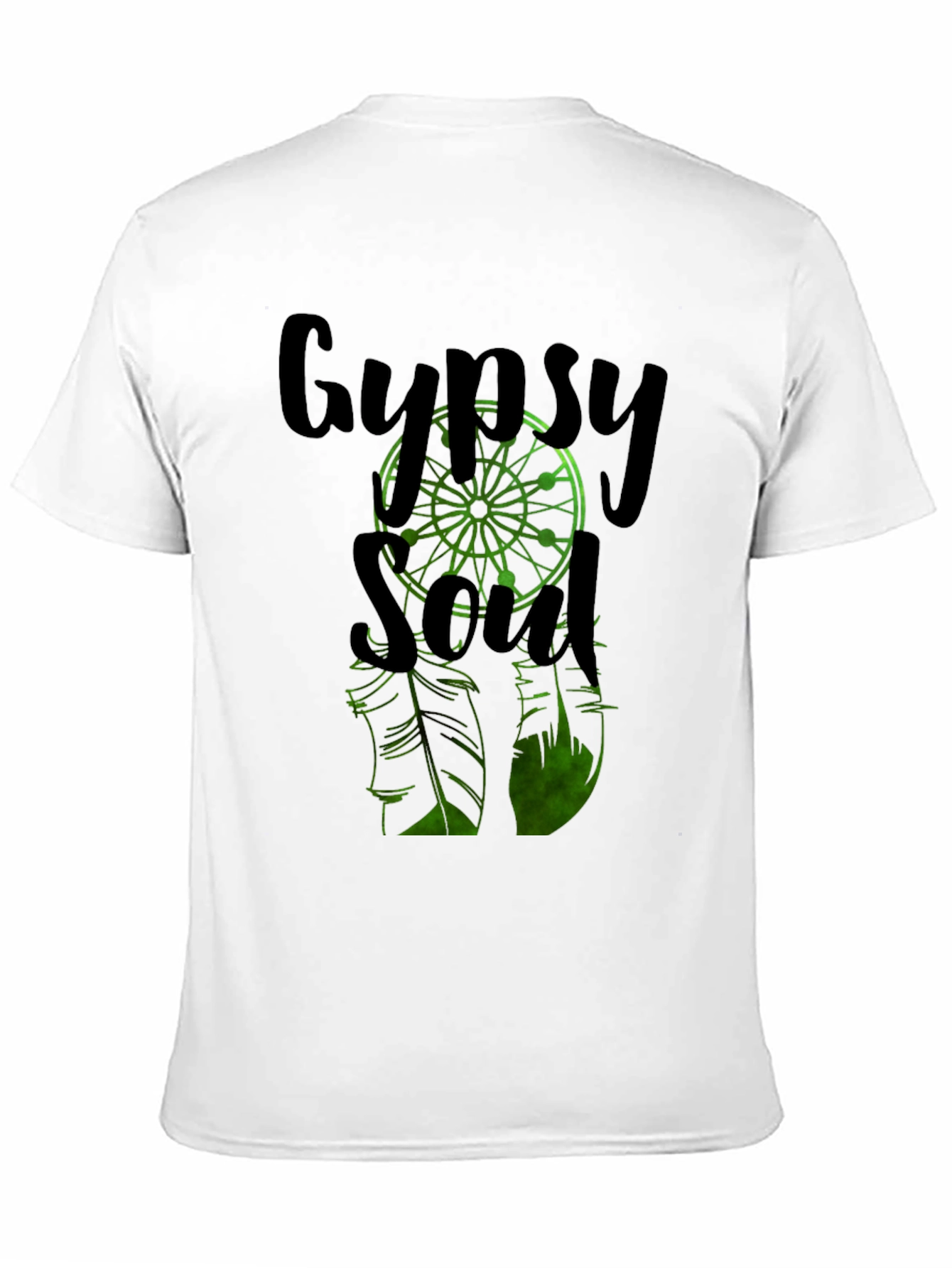 Gypsy Soul Dreamcatcher Graphic Tee - Black