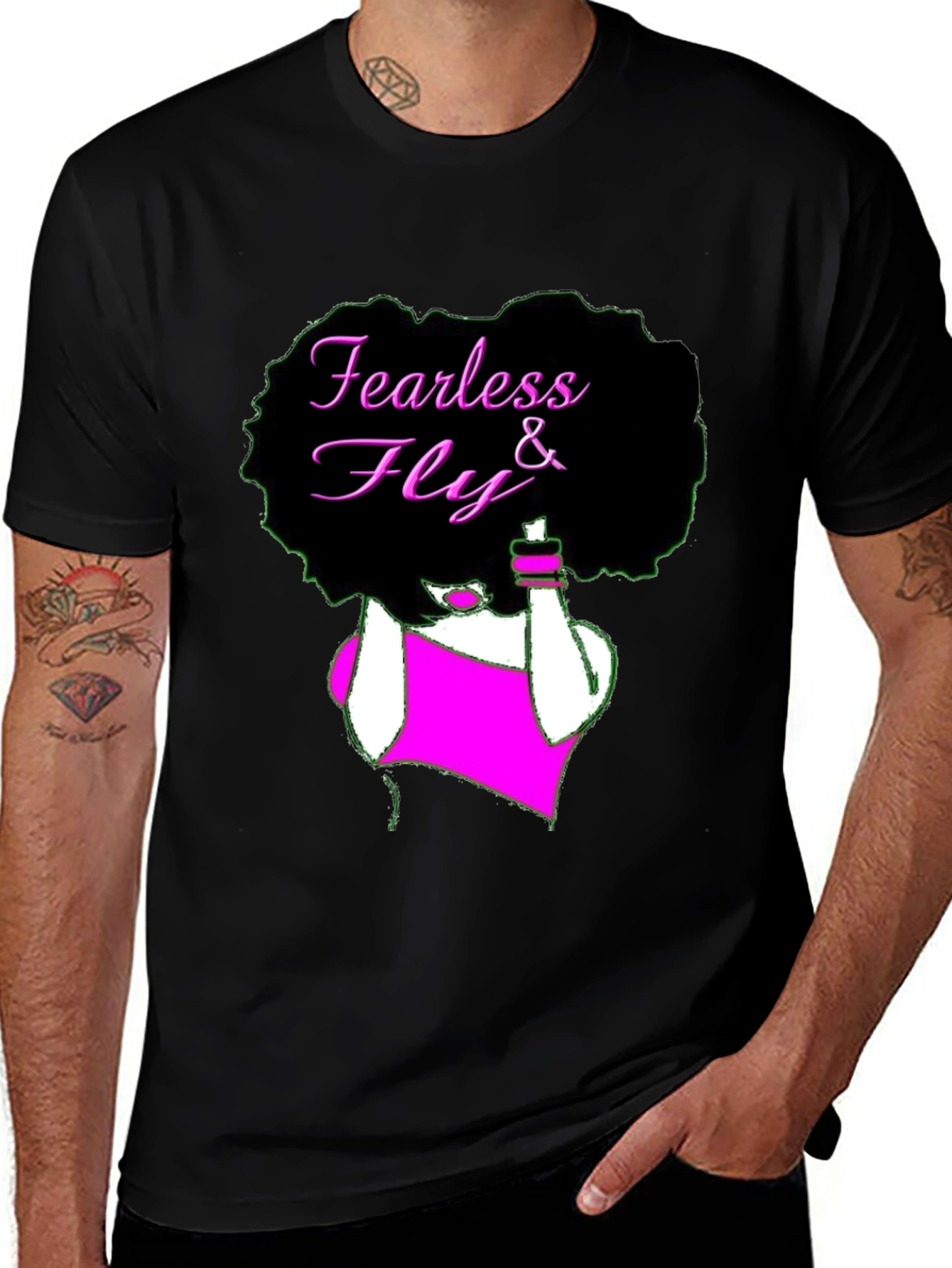 Fearless & Fly Graphic T-Shirt - Stylish Comfort