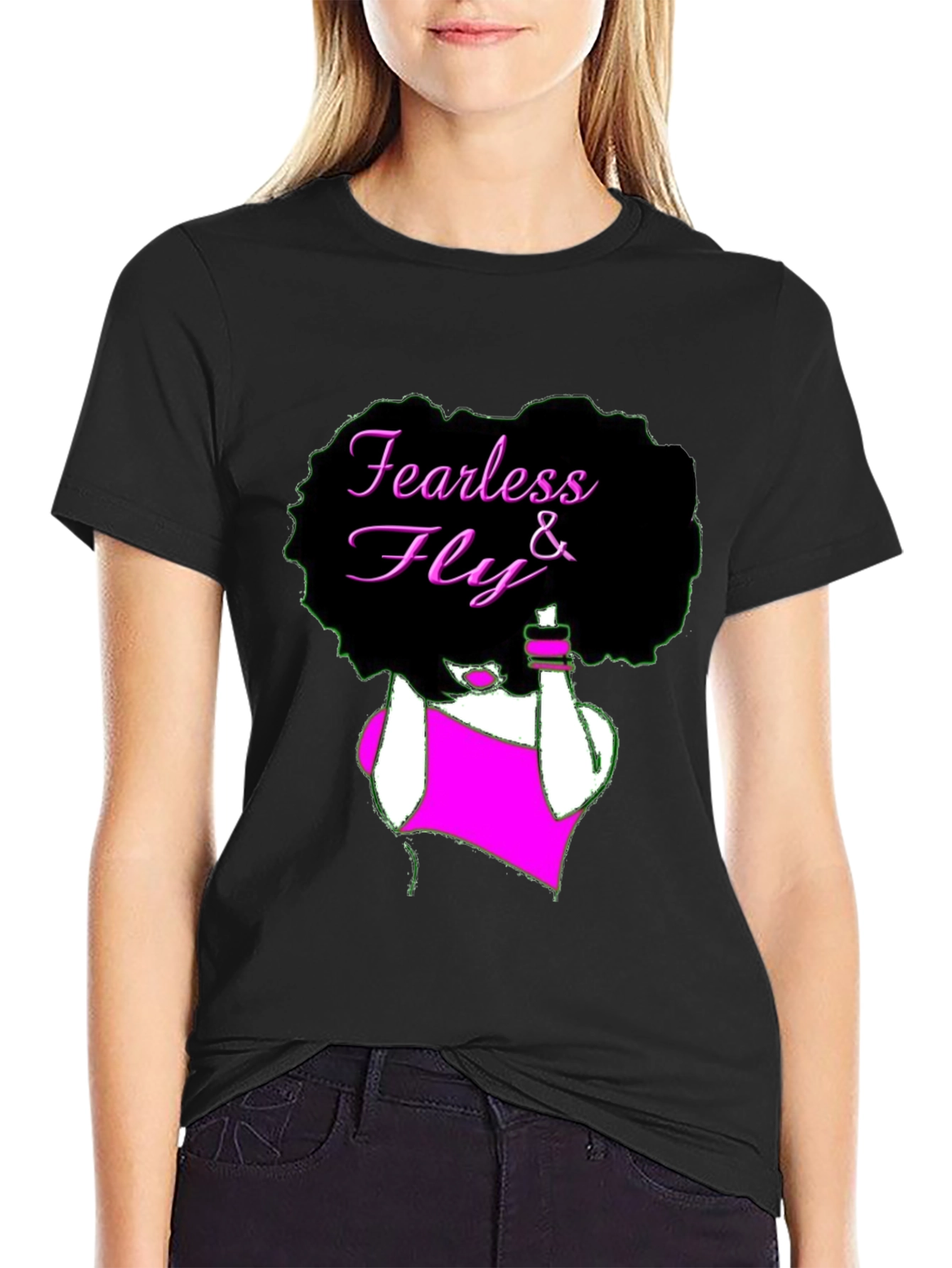Fearless & Fly Graphic T-Shirt - Stylish Comfort
