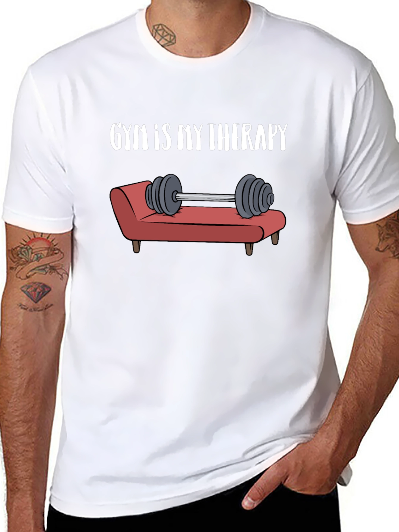 Gym Therapy Graphic T-Shirt