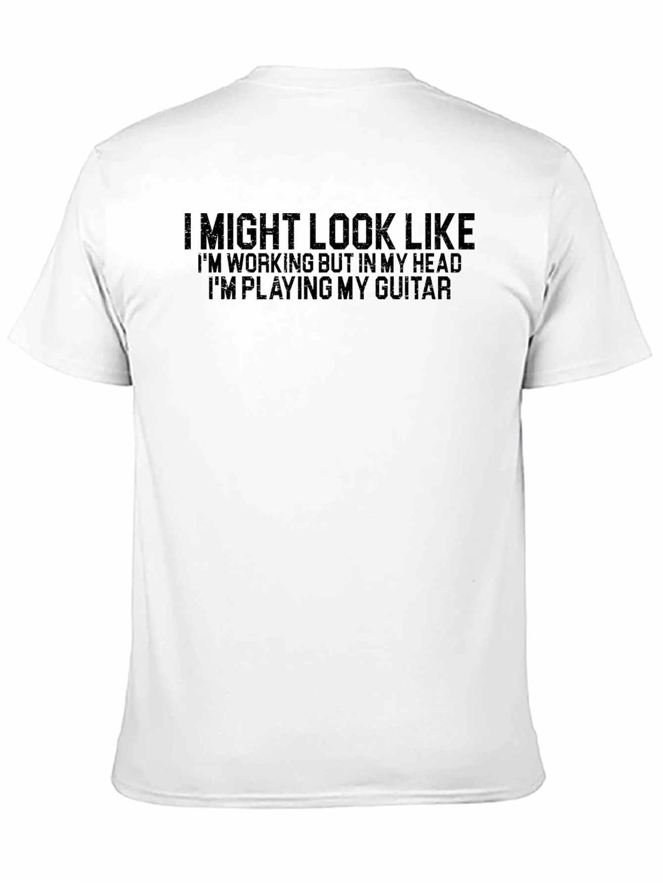 Guitar Player Mind T-Shirt - I Might Look Like...