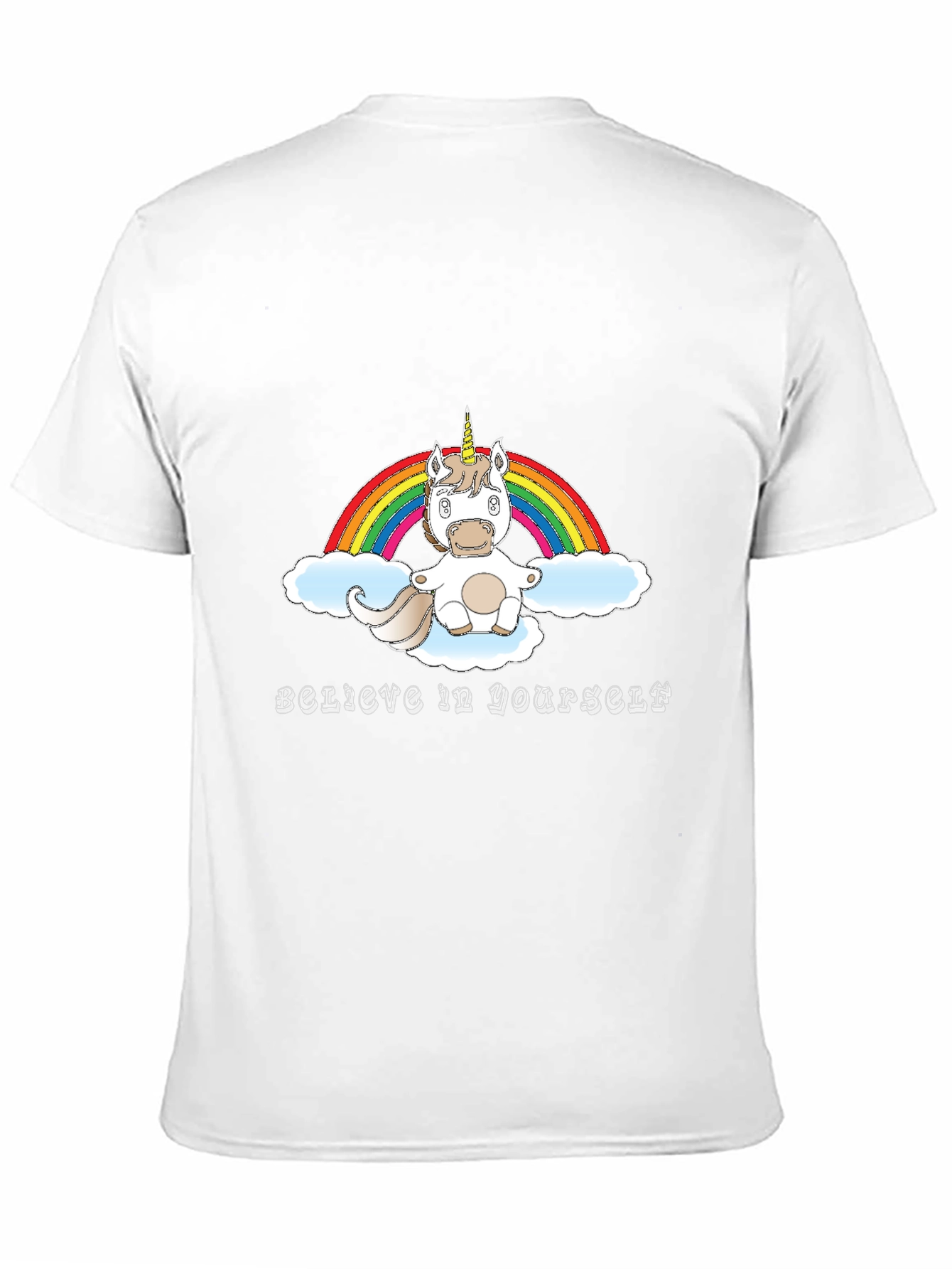 Unicorn Believe in Yourself Graphic T-Shirt