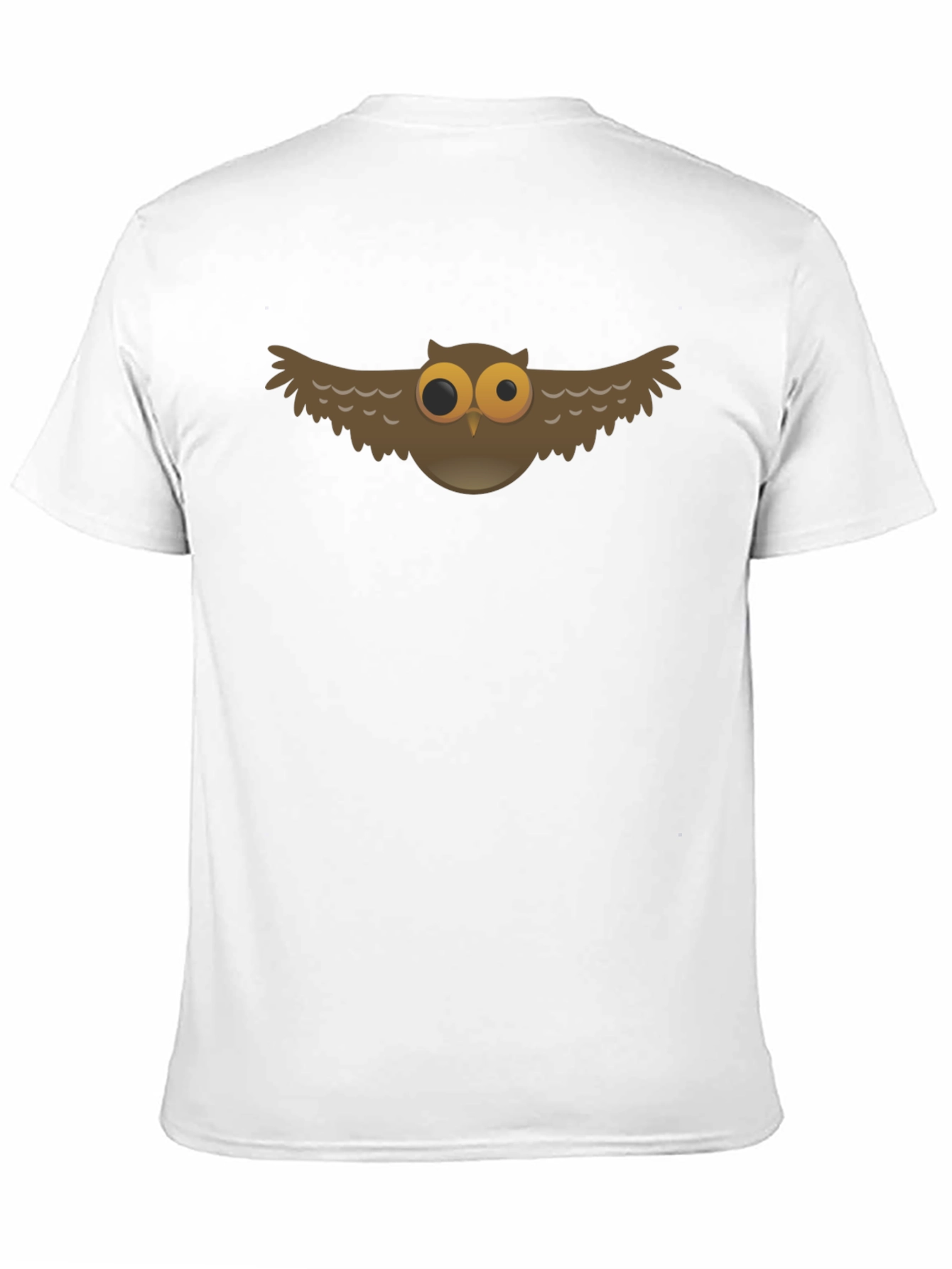 Owl Graphic Black T-Shirt - Unique Design