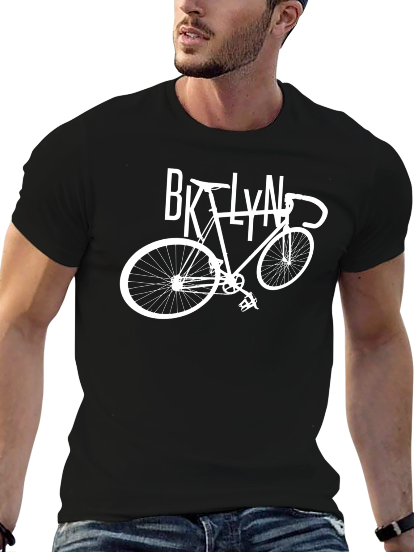 Brooklyn Bicycle Graphic T-Shirt