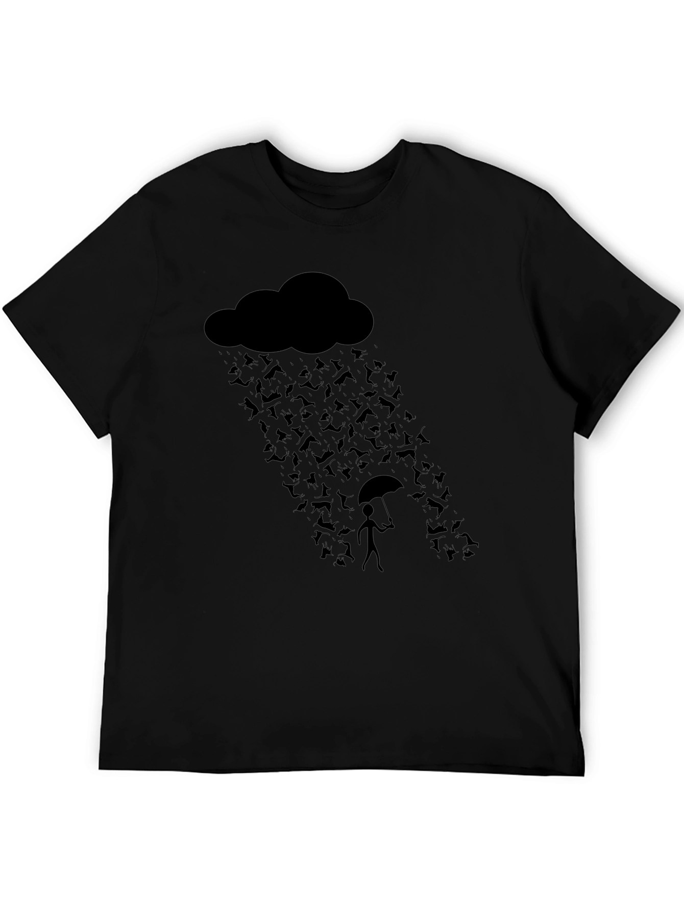 Rain of Bats Graphic Tee - Unique Halloween Shirt