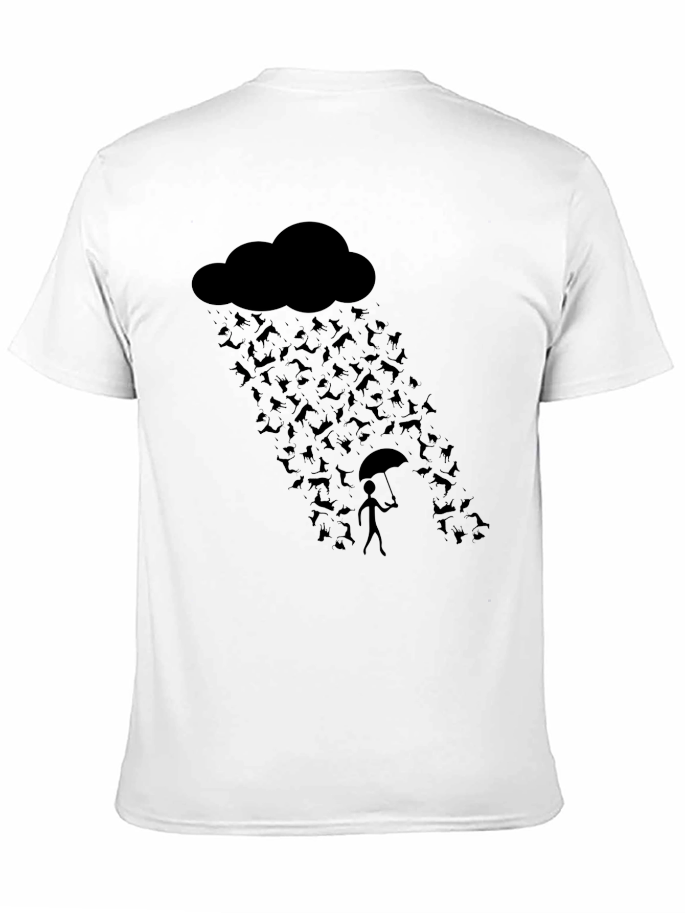 Rain of Bats Graphic Tee - Unique Halloween Shirt