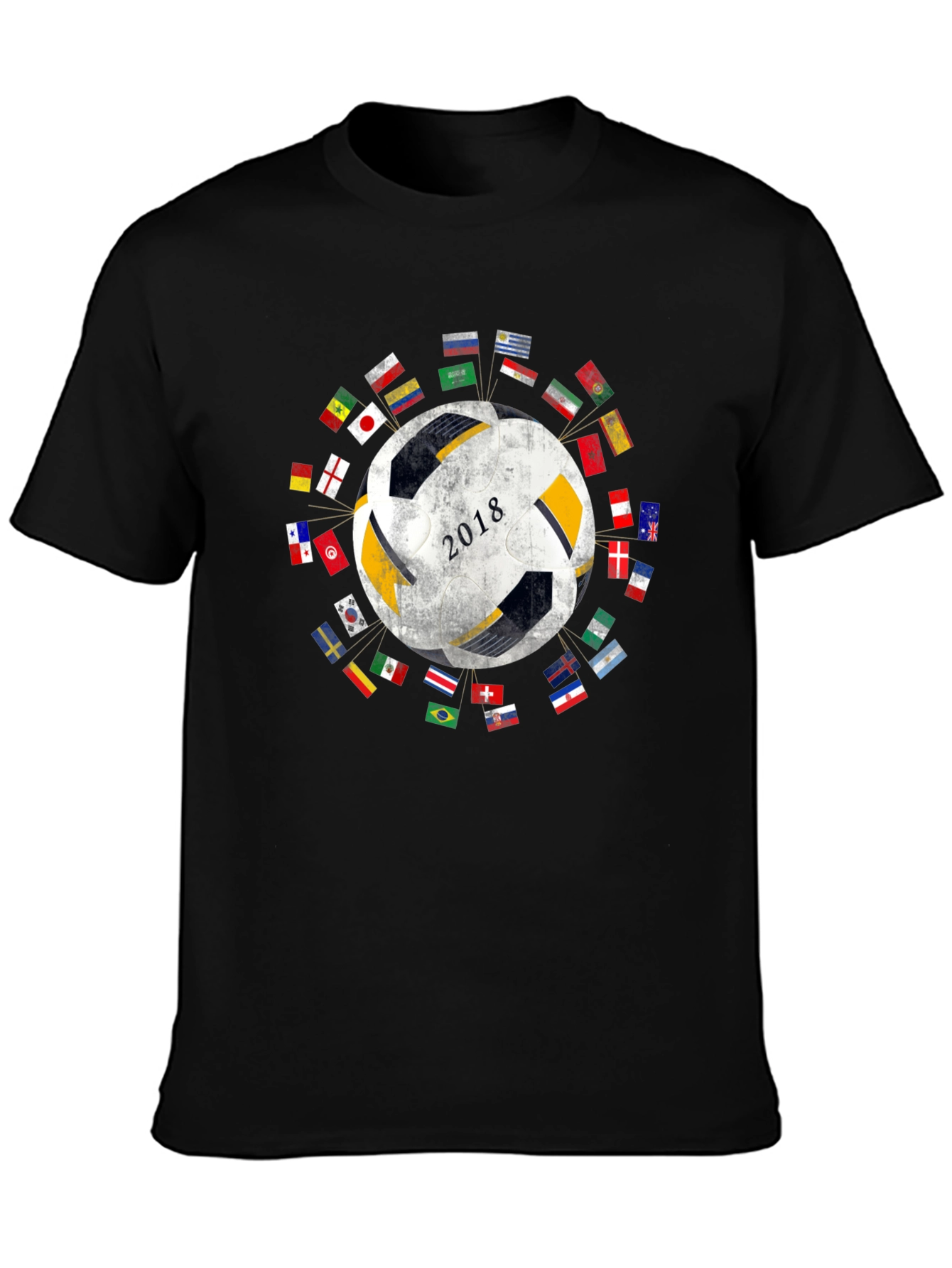 2018 World Soccer Flags T-Shirt