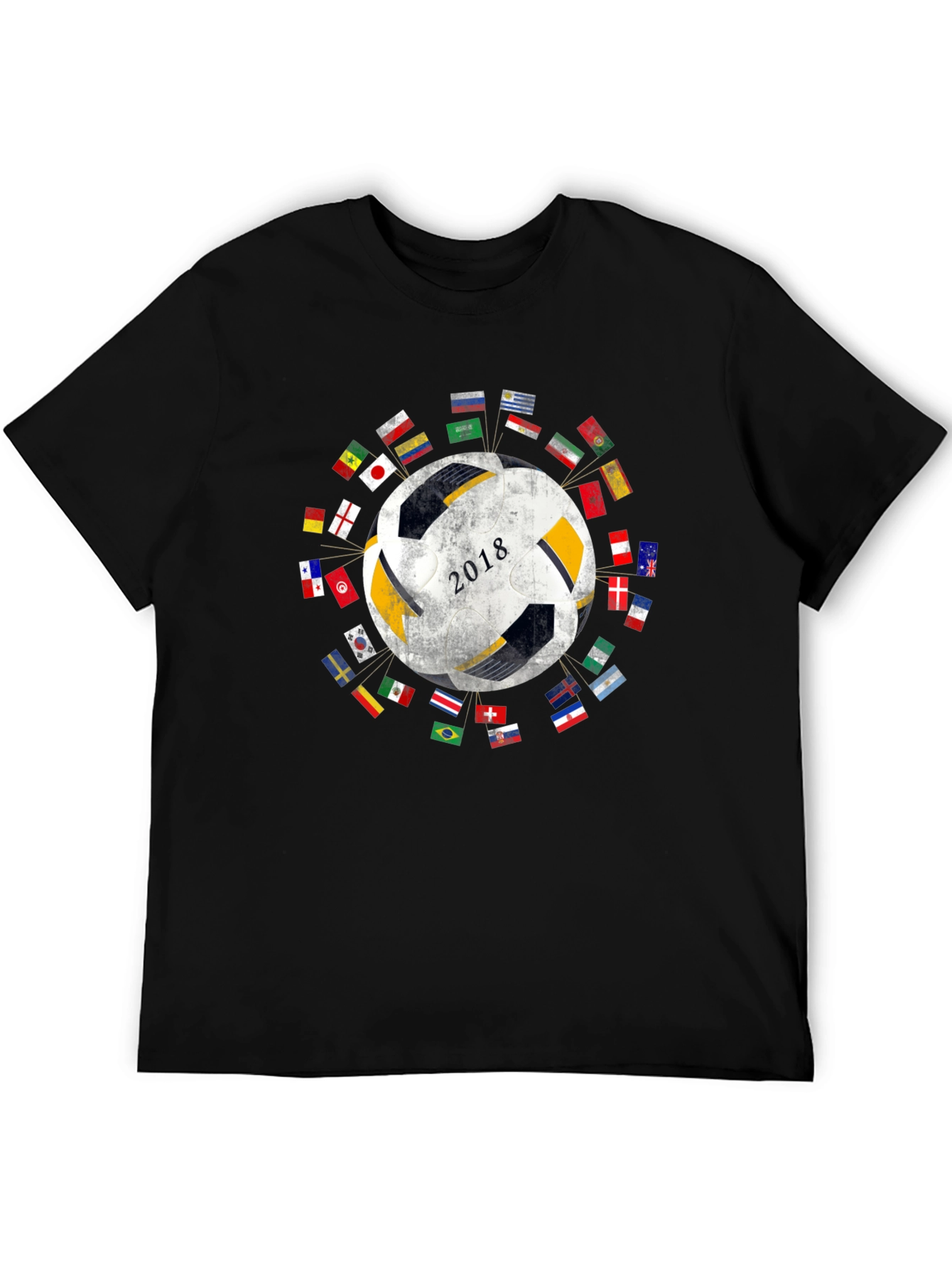 2018 World Soccer Flags T-Shirt