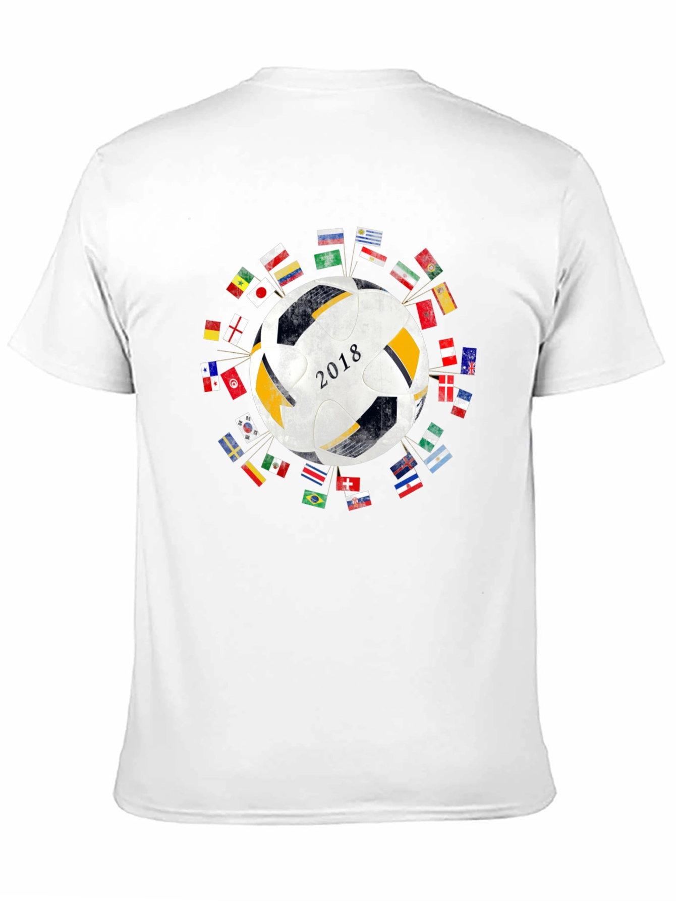 2018 World Soccer Flags T-Shirt