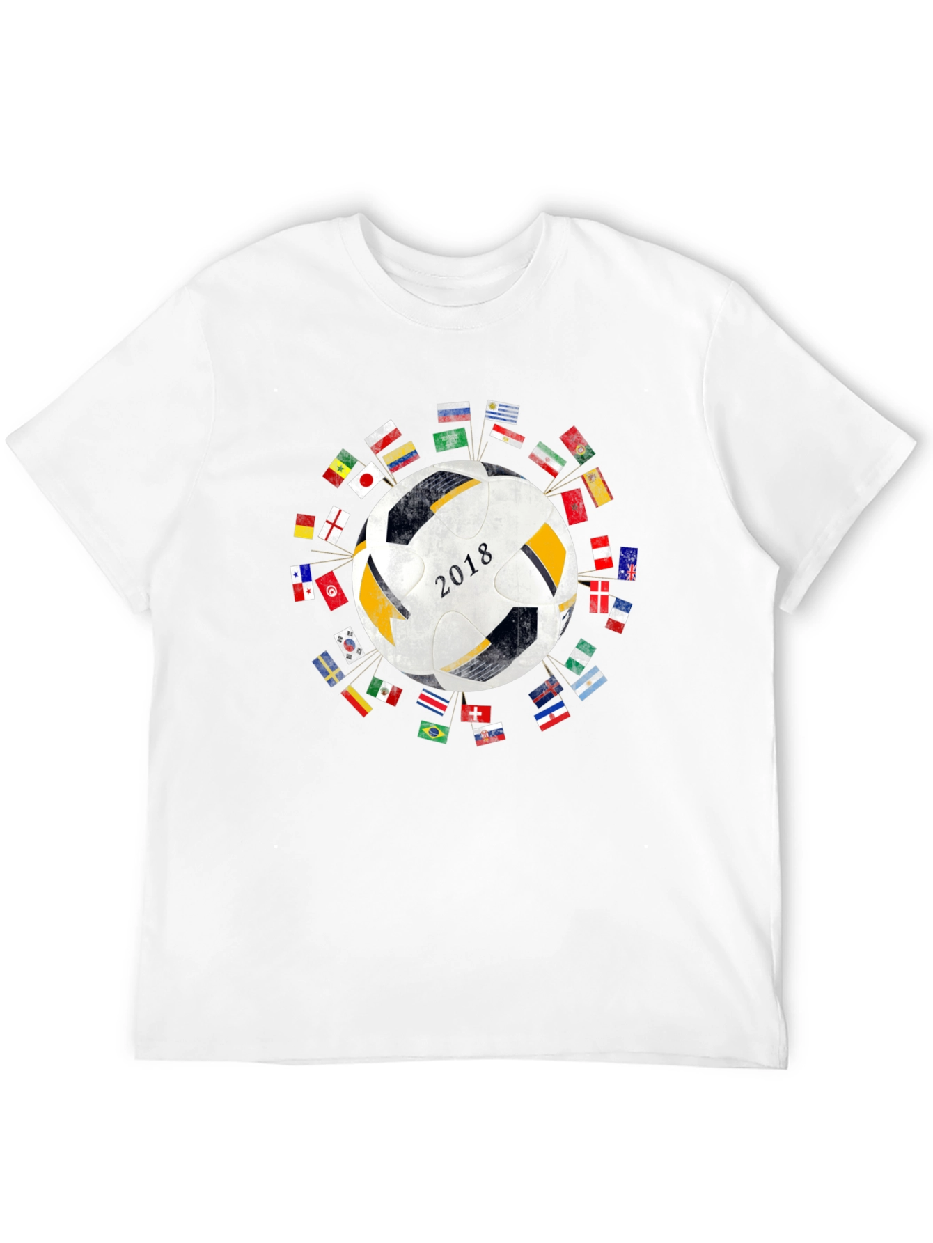 2018 World Soccer Flags T-Shirt