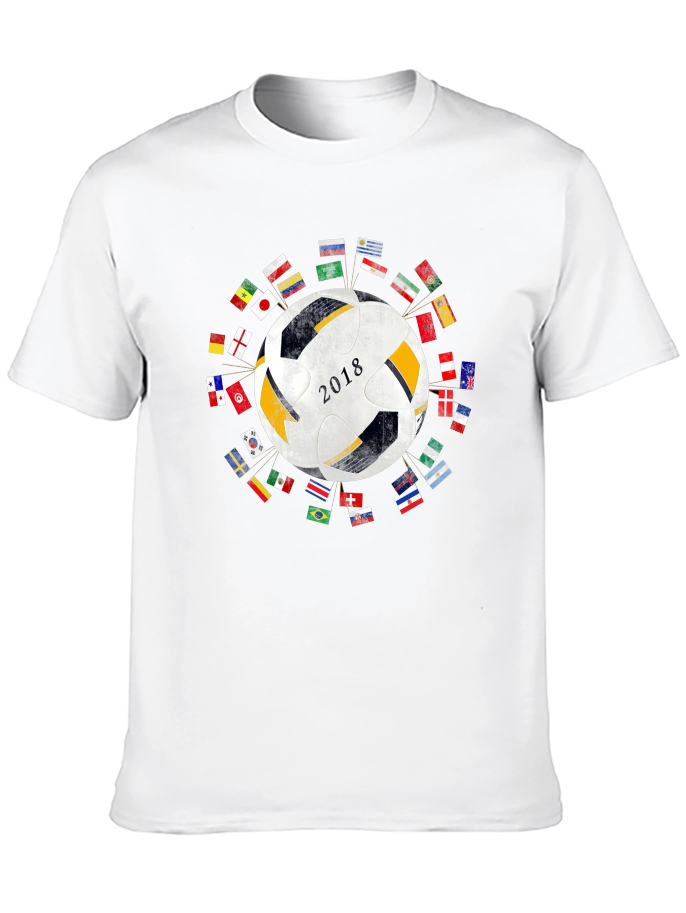 2018 World Soccer Flags T-Shirt