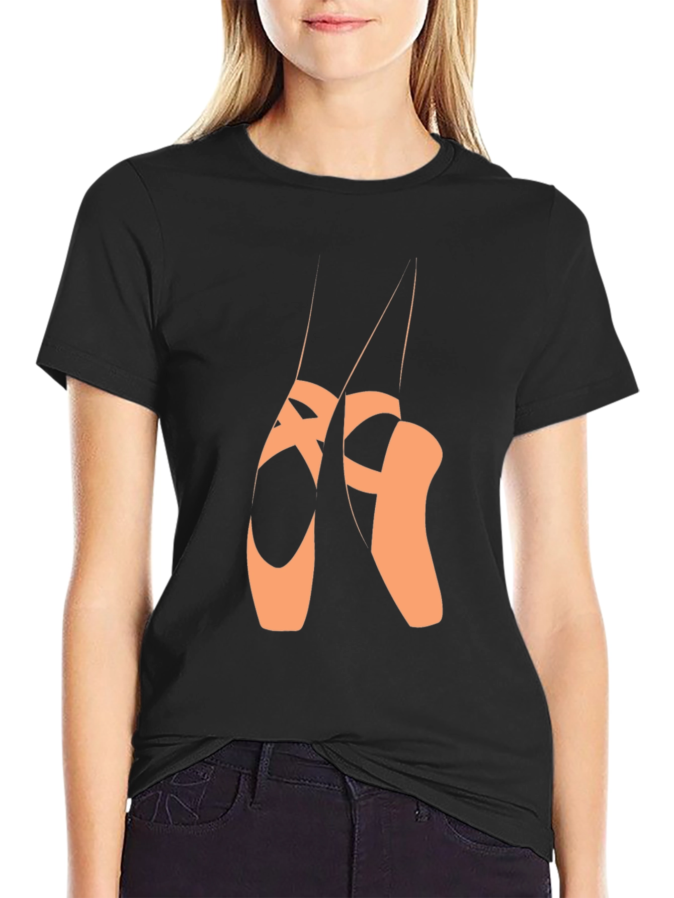 Ballet Shoe Graphic T-Shirt