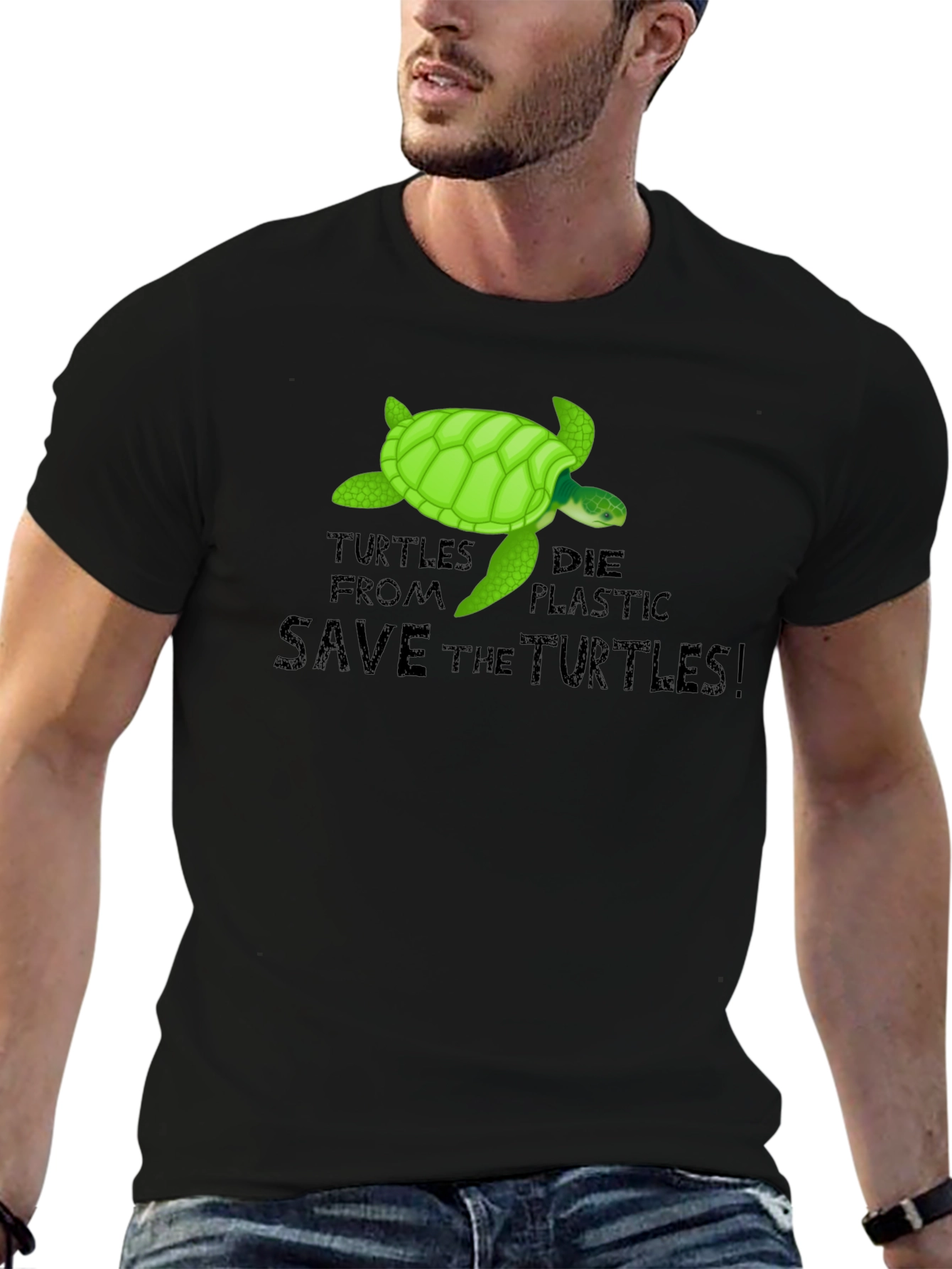 Save the Turtles Graphic Tee