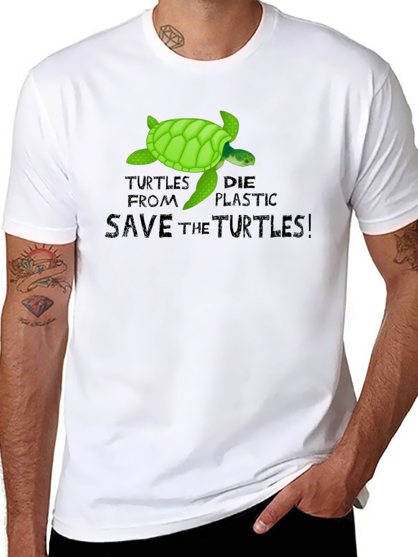 Save the Turtles Graphic Tee