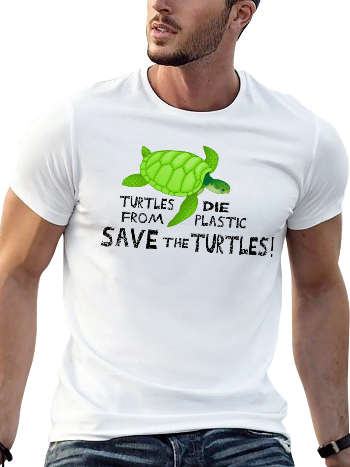 Save the Turtles Graphic Tee