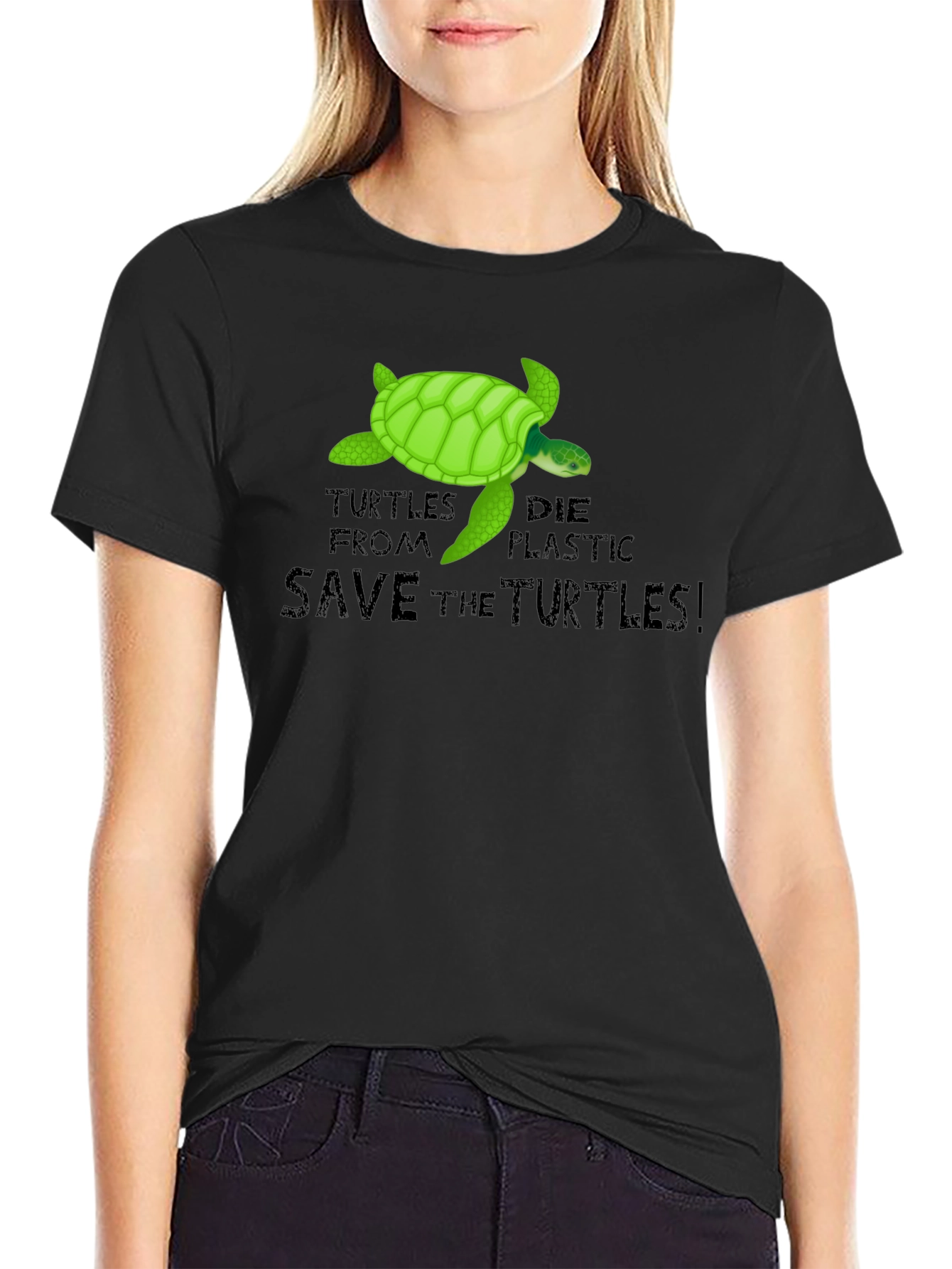 Save the Turtles Graphic Tee