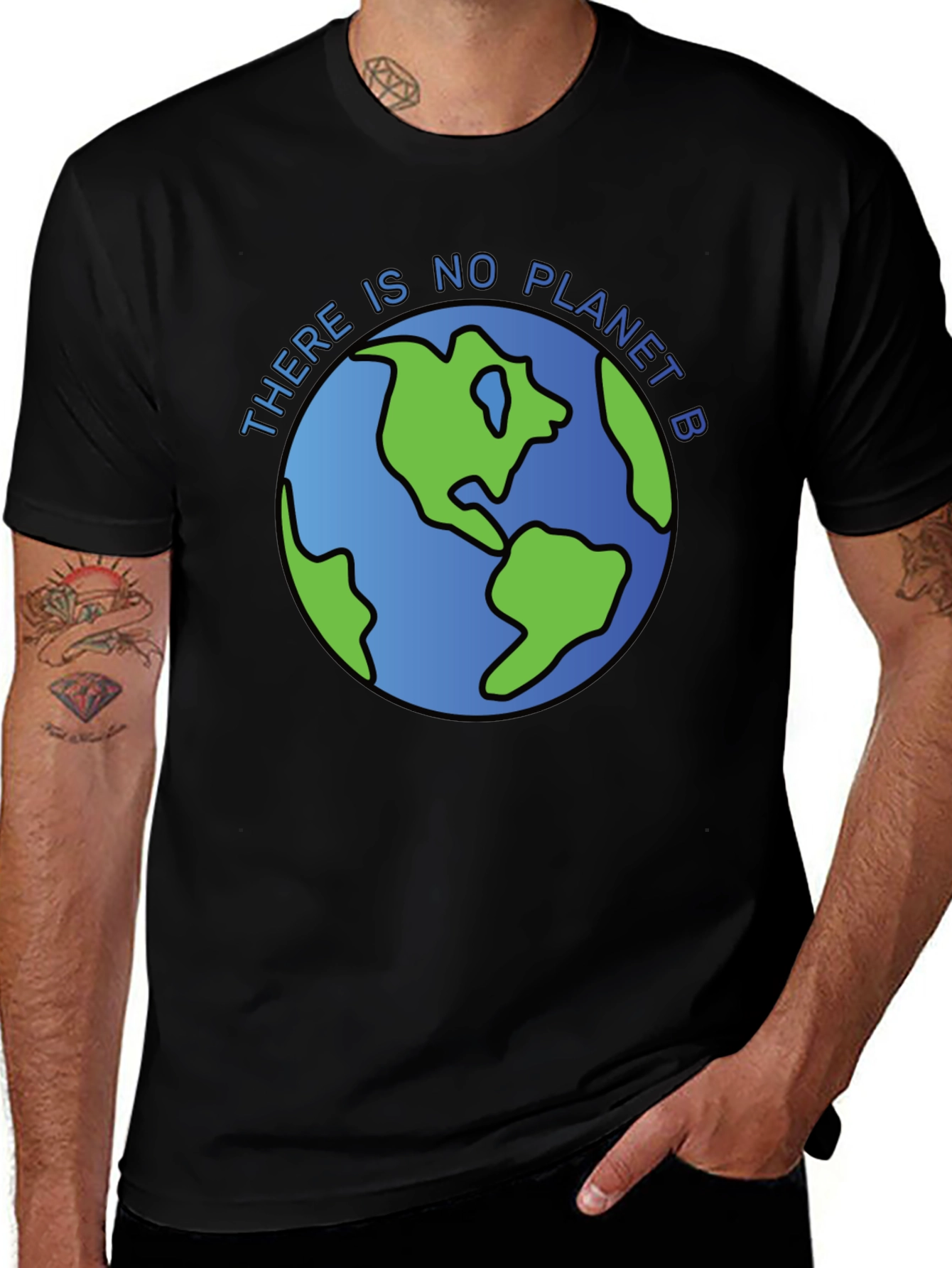There Is No Planet B Earth Graphic T-Shirt