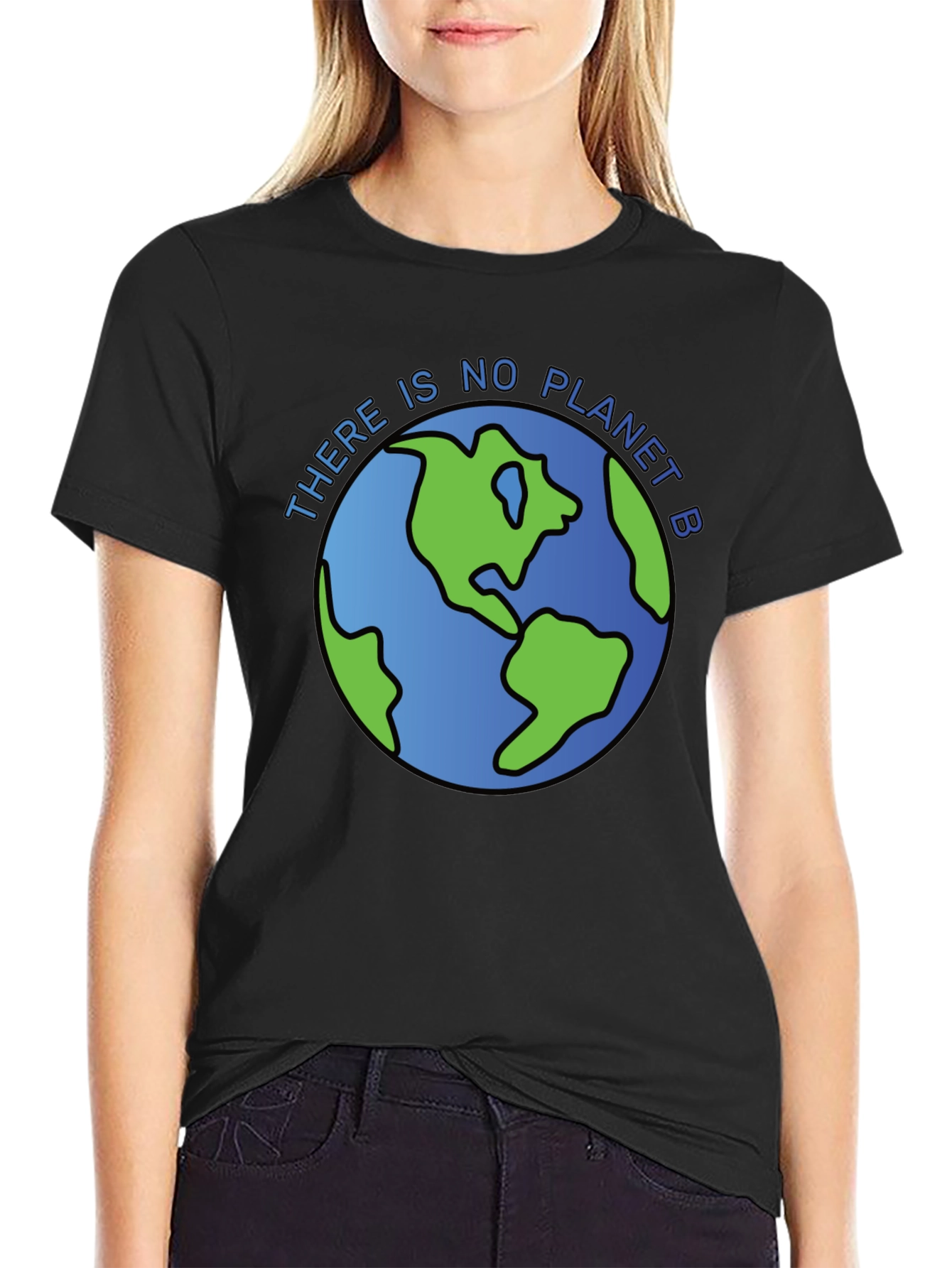 There Is No Planet B Earth Graphic T-Shirt